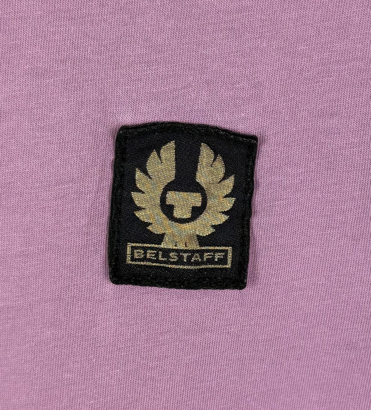 Belstaff Belstaff Short Sleeve Crew Neck T-shirt Lavender Top Patch Size US L / EU 52-54 / 3 - 6 Thumbnail