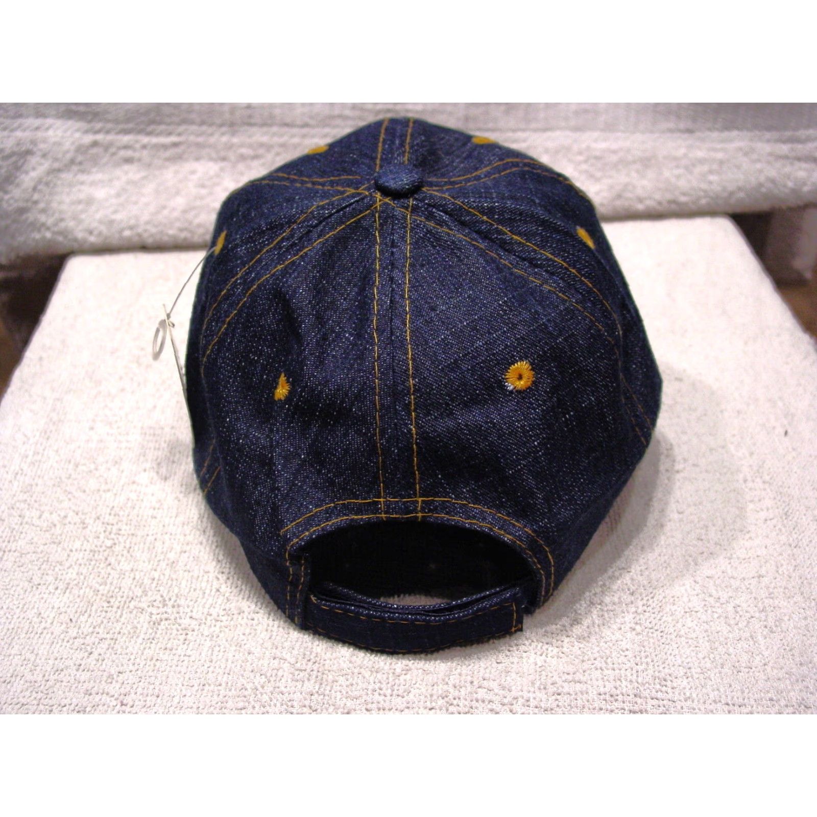 Vintage VINTAGE Hollywood California Baseball Cap Men Adjustable Dark Blue City Theme Unbranded 90s Size ONE SIZE - 2 Thumbnail