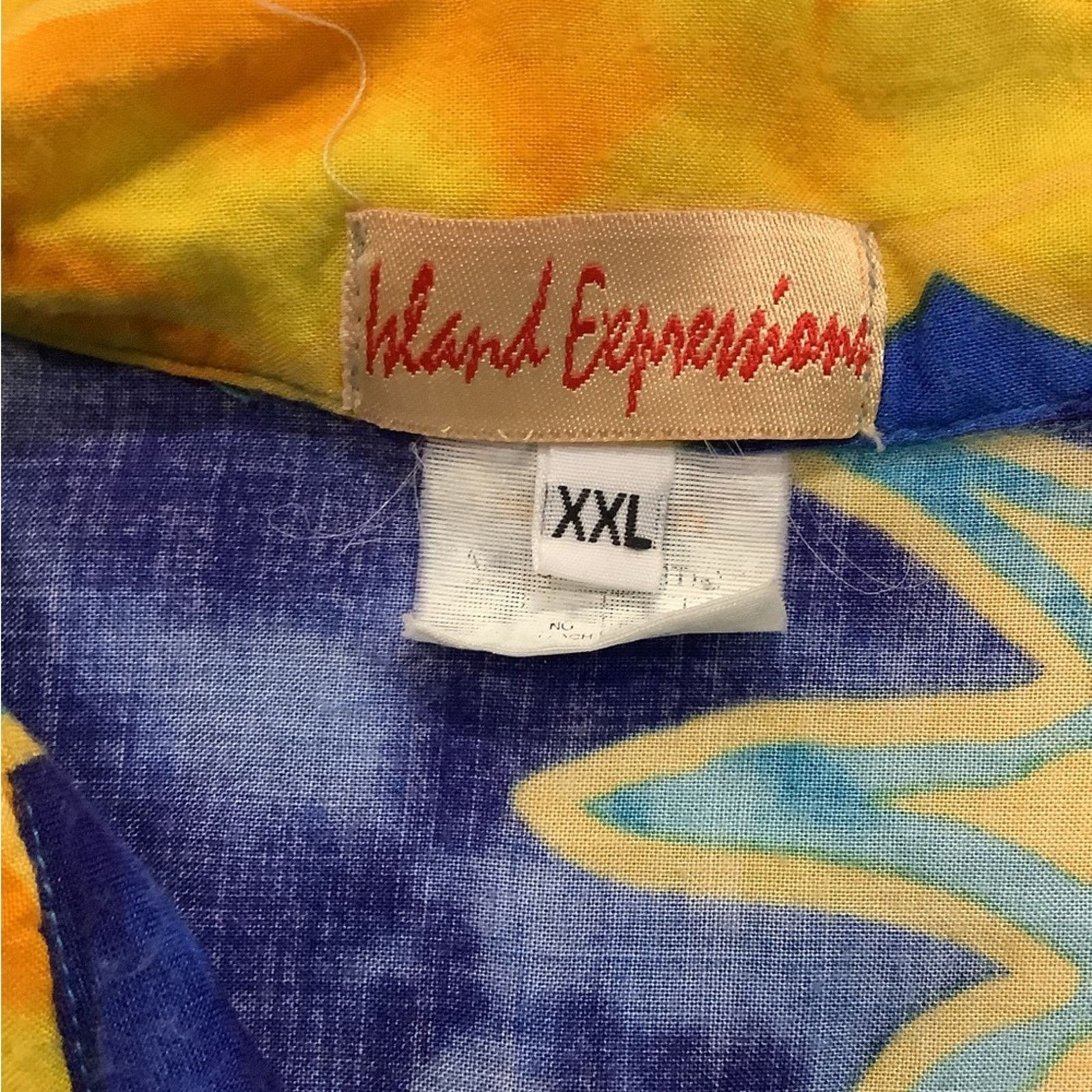 Vintage Island Expression Hawaiian shirt Size US XXL / EU 58 / 5 - 3 Thumbnail