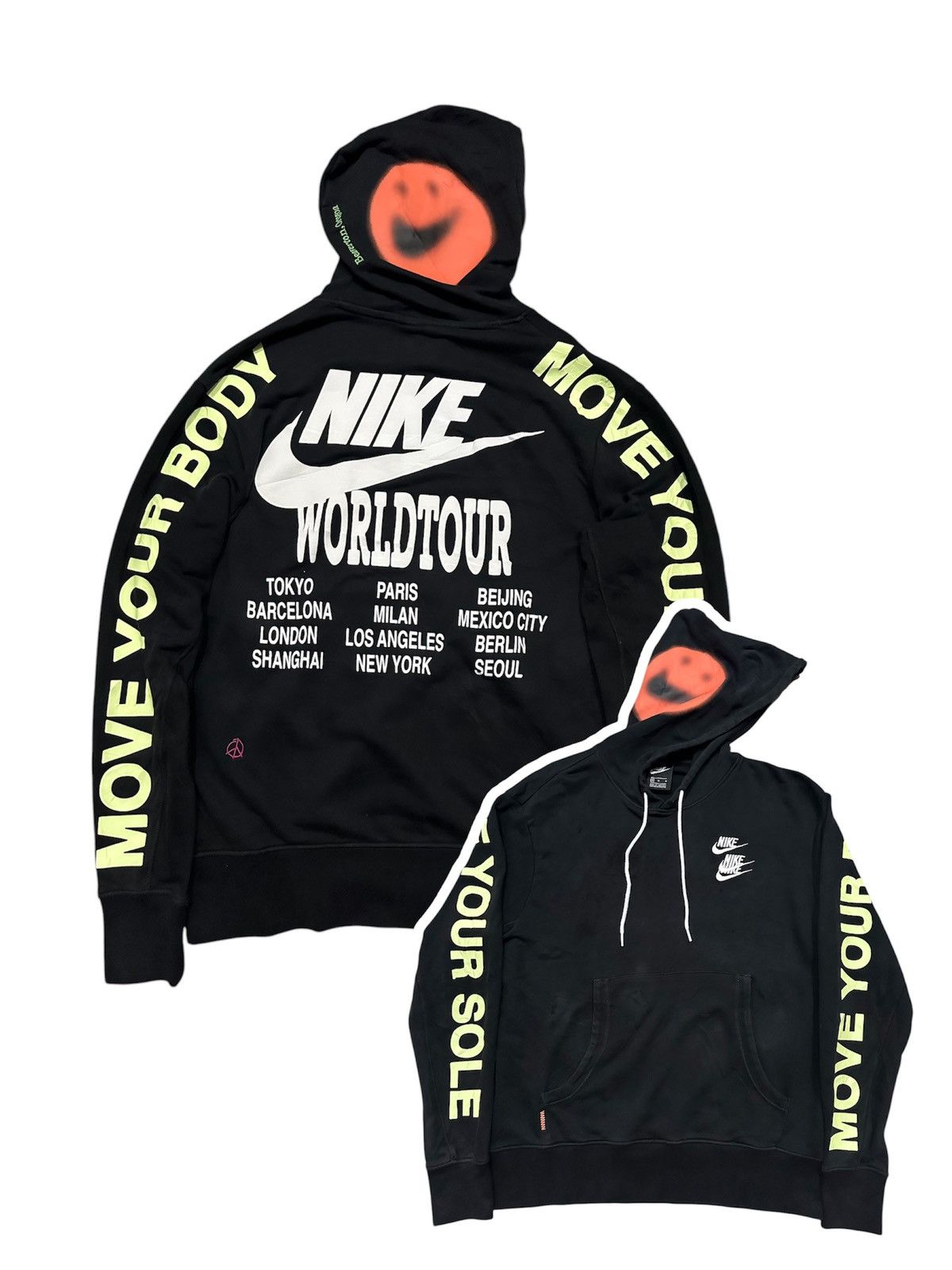World Tour Unisex Nike Hoodies Nike World Tour Hoodie Mens XXL