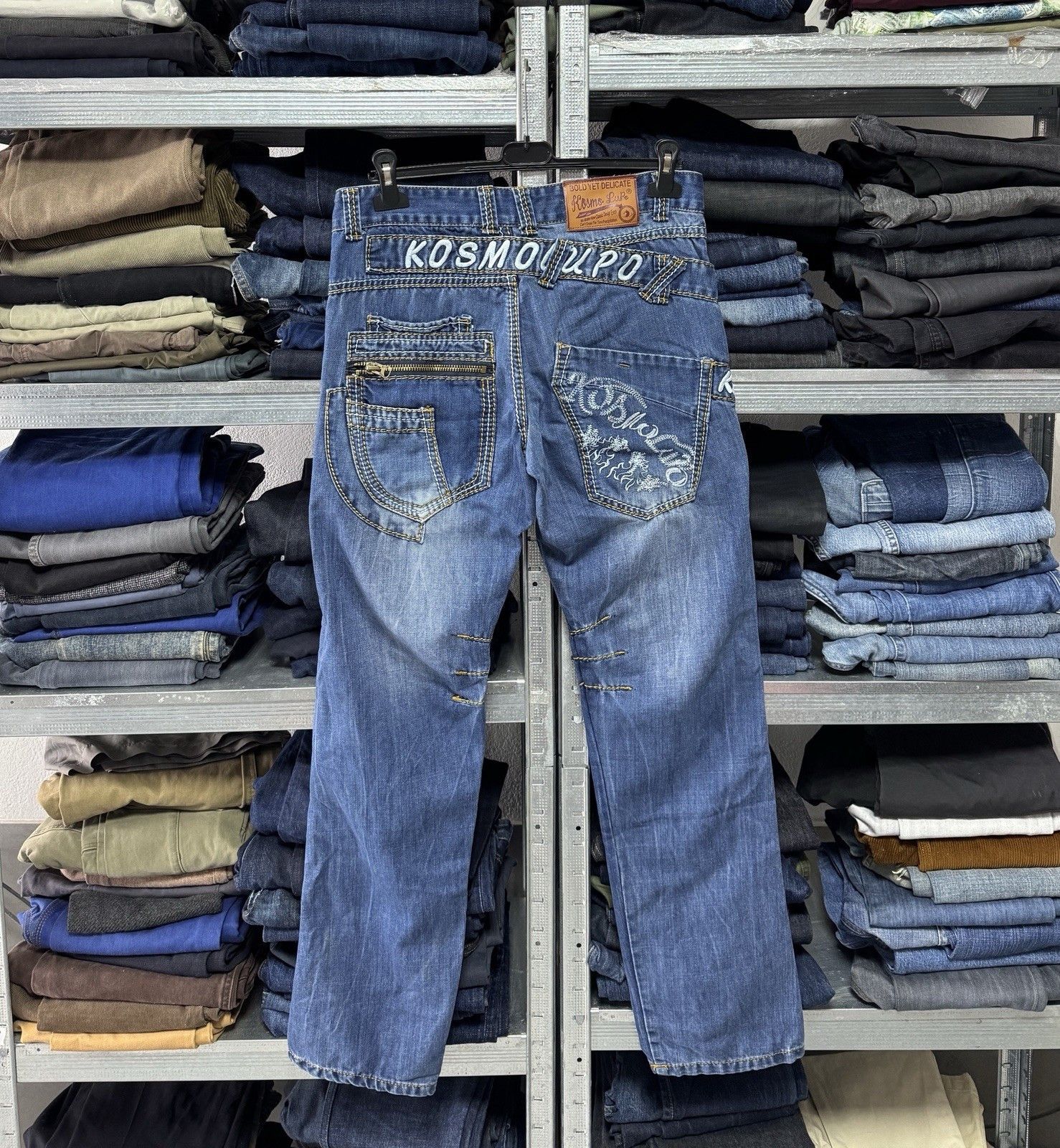 Other Kosmo Lupo y2k Denim Zipper Japan Style Distressed Jeans Size US 32 / EU 48 - 6 Thumbnail