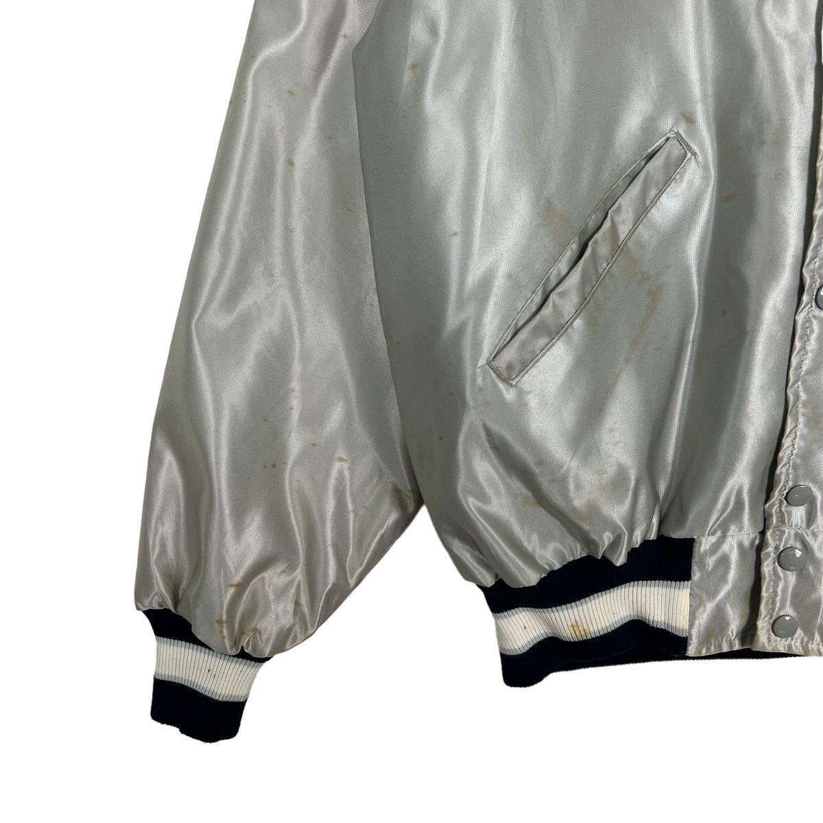 Delong × Vintage 🔥 VINTAGE DELONG SURUGA BAY 'WINDS' FT SATIN BOMBER JACKET Size US L / EU 52-54 / 3 - 5 Thumbnail