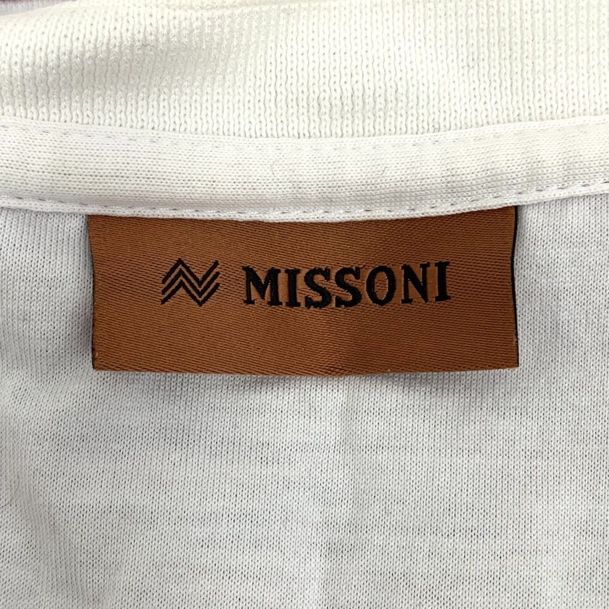 Missoni Missoni 22 Colorful Striped Short Sleeve T-Shirt K26WX Size US L / EU 52-54 / 3 - 5 Thumbnail