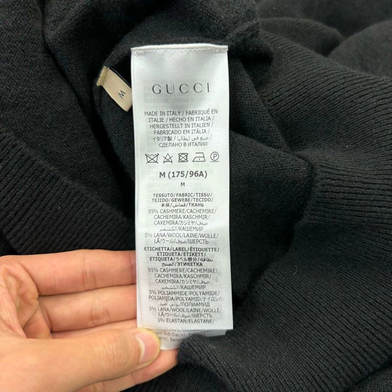 Gucci Gucci Round-lead mouth logo sweater 2501-Nextarrow Size US M / EU 48-50 / 2 - 5 Thumbnail