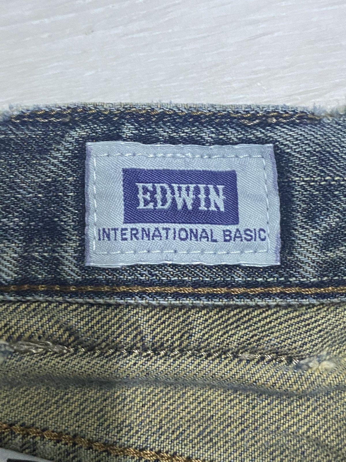 Edwin Vintage Edwin 404 Grey Denim Baggy Jeans Size US 33 - 14 Thumbnail