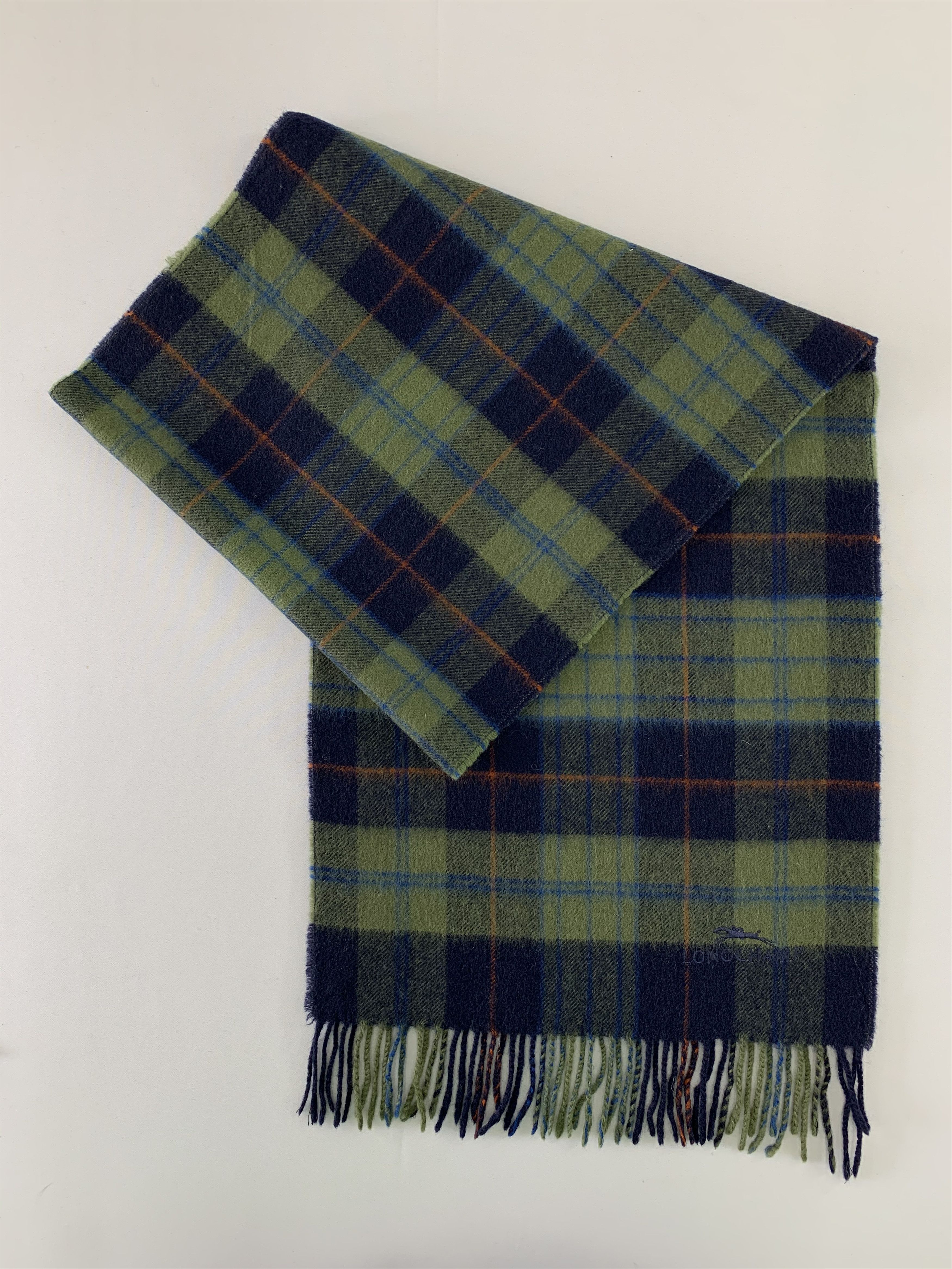 Longchamp Longchamp Scarf Wool Muffler Neck Wrap BL4298 Size ONE SIZE - 2 Thumbnail