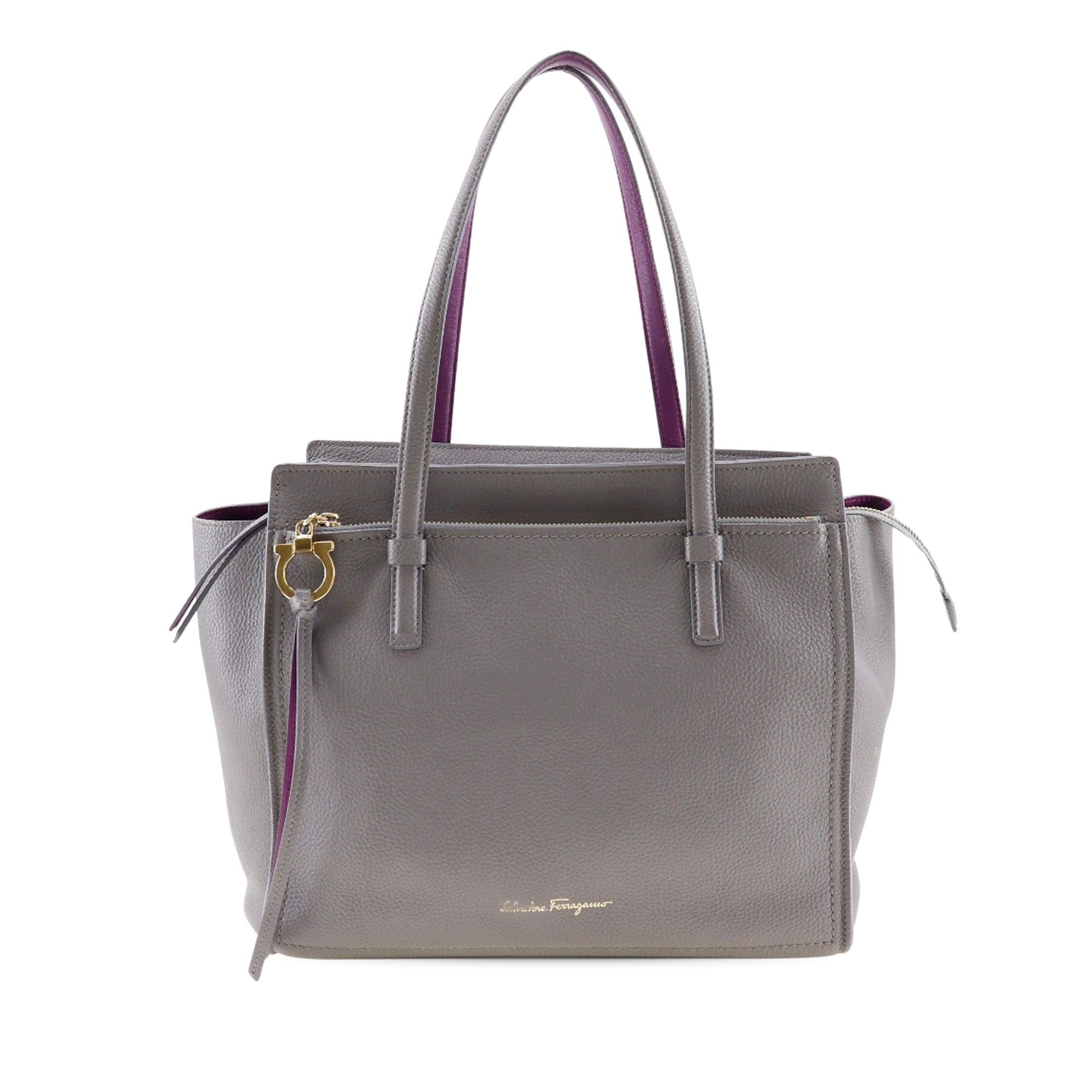 Medium Pebbled Calfskin Amy Tote