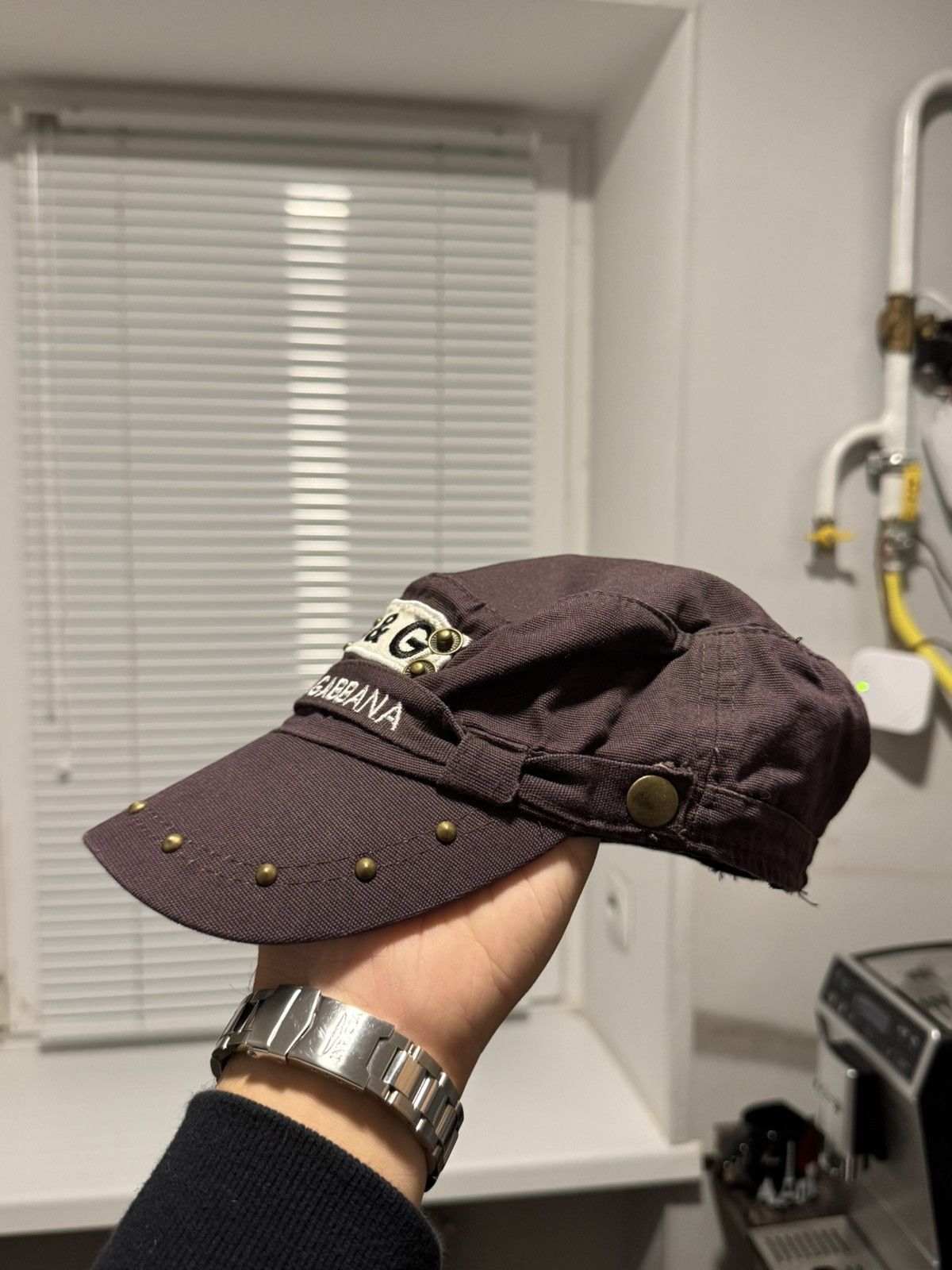 Vintage Dolce & Gabbana Cap Dolce & Gabbana Vintage Y2K Dolce & Gabbana Logo Distressed  main image 3