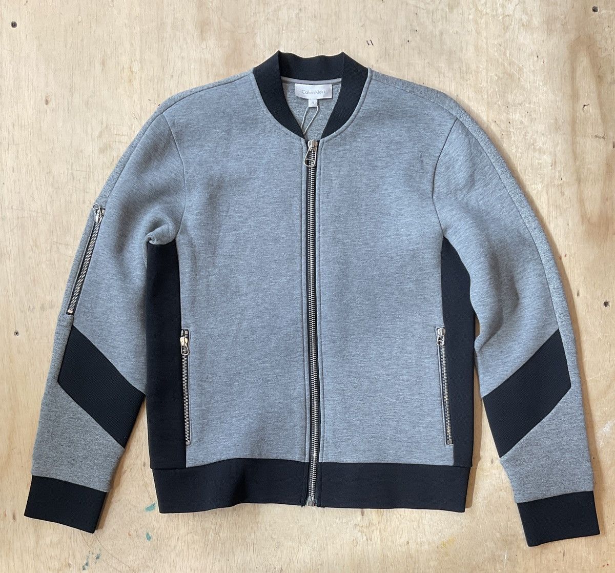 Calvin Klein Calvin Klein Zip up Bomber/Sweatshirt Size M Size US M / EU 48-50 / 2 - 1 Thumbnail