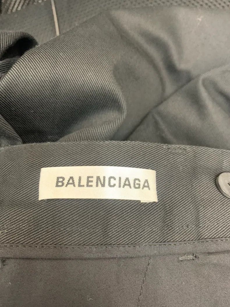 Balenciaga Balenciaga Black Work Wide Leg Pants Size US 36 / EU 52 - 5 Thumbnail