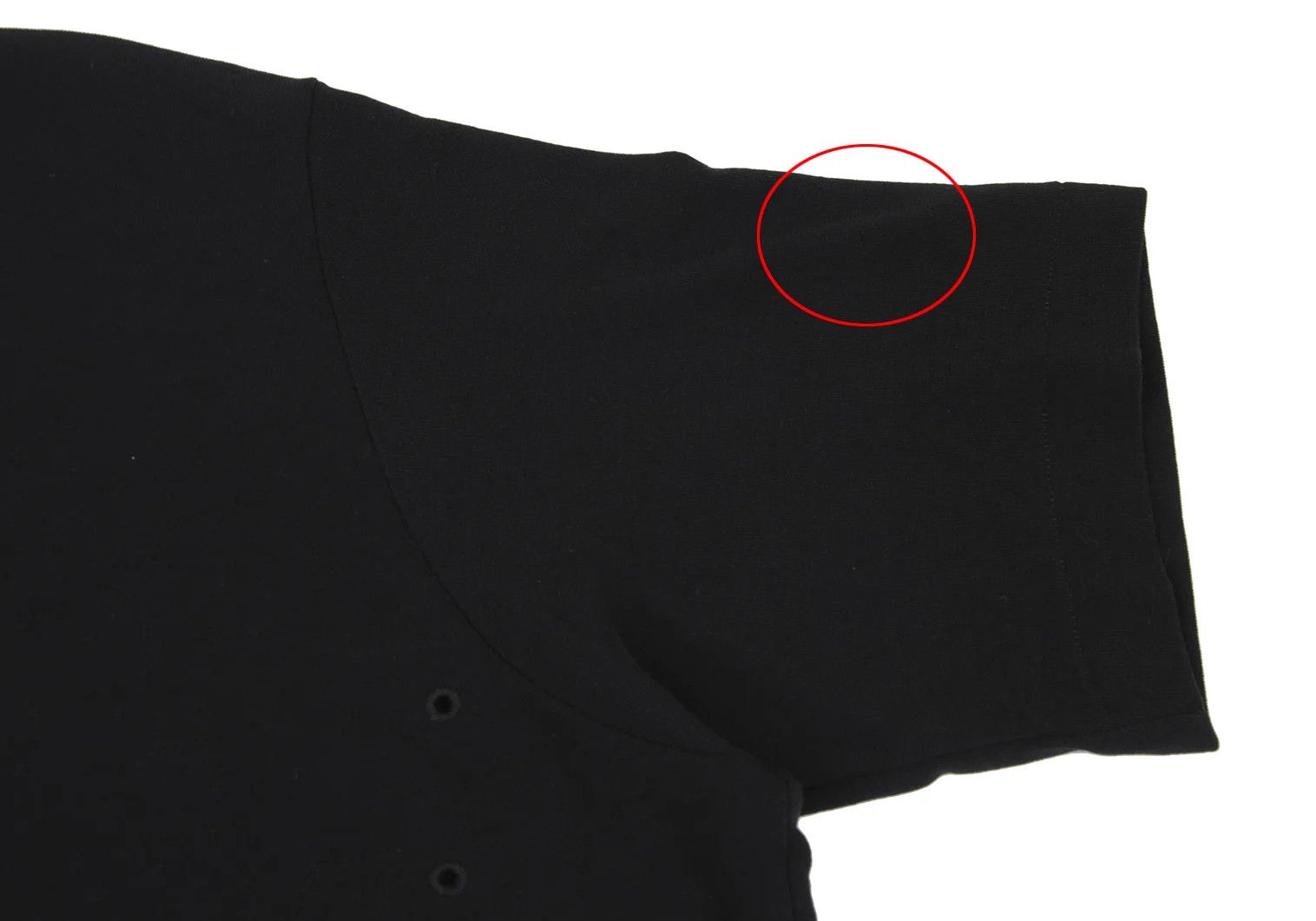 Yohji Yamamoto Yohji Yamamoto Cotton Blend Pinhole T-Shirt Size US L / EU 52-54 / 3 - 5 Thumbnail