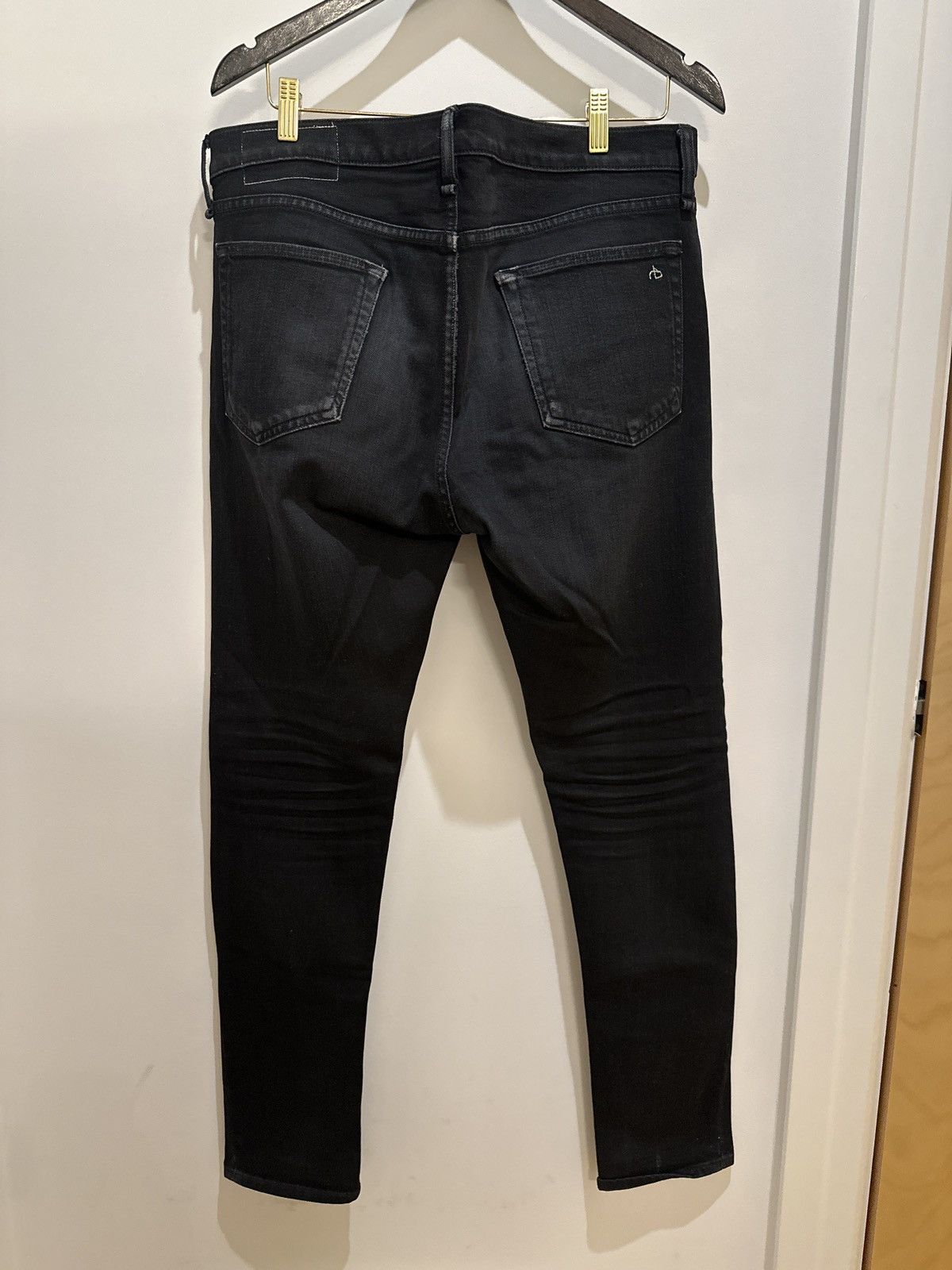 Rag & Bone Rag & Bone Fit 1 Midnight / Black Size US 32 / EU 48 - 2 Thumbnail
