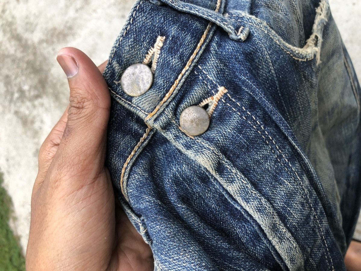 NANO universe SLIM FIT DISTRESSED DENIM BY NANO UNIVERSE Size US 30 / EU 46 - 5 Thumbnail
