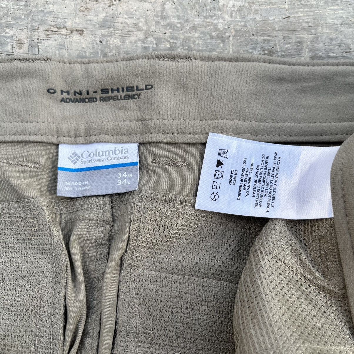 Columbia Columbia Omni-Shield Hiking Pants Size US 34 / EU 50 - 7 Thumbnail