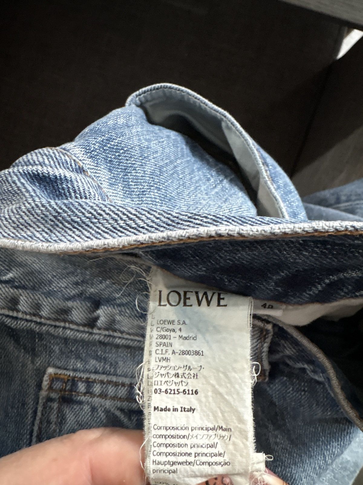 Loewe Loewe Bootleg Jeans in Denim Size US 32 / EU 48 - 6 Thumbnail