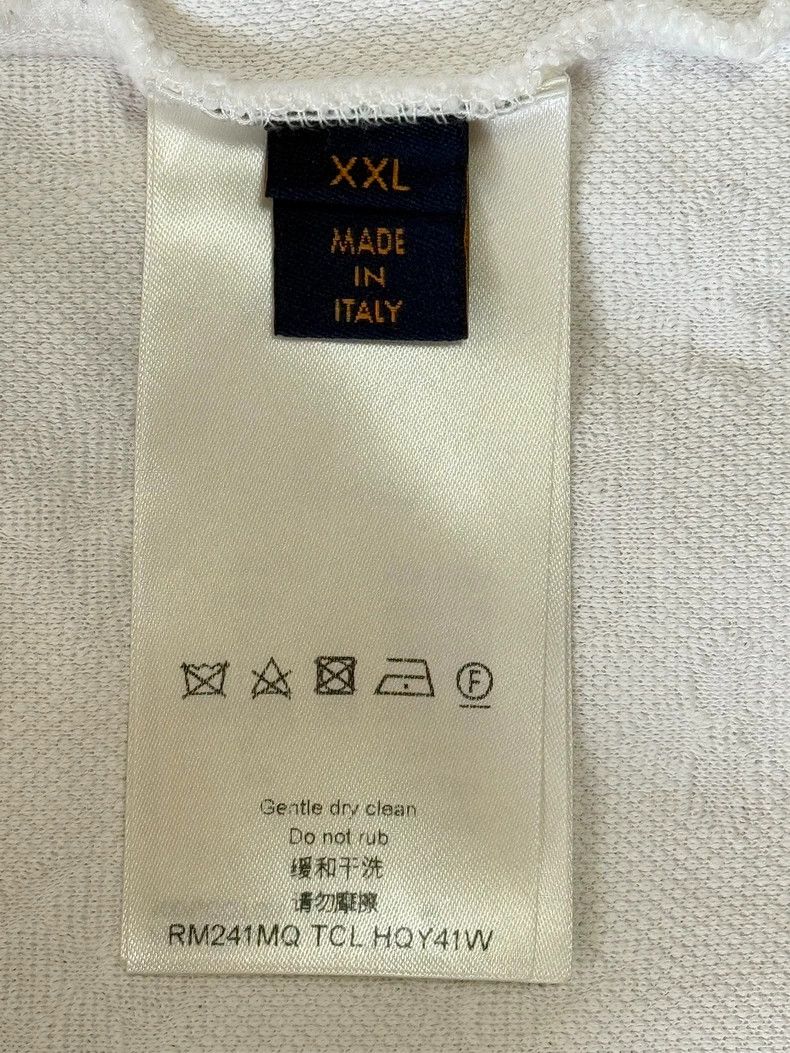 Louis Vuitton LOUIS VUITTON White Pocket Short Sleeve T-Shirt Size US XXL / EU 58 / 5 - 8 Thumbnail