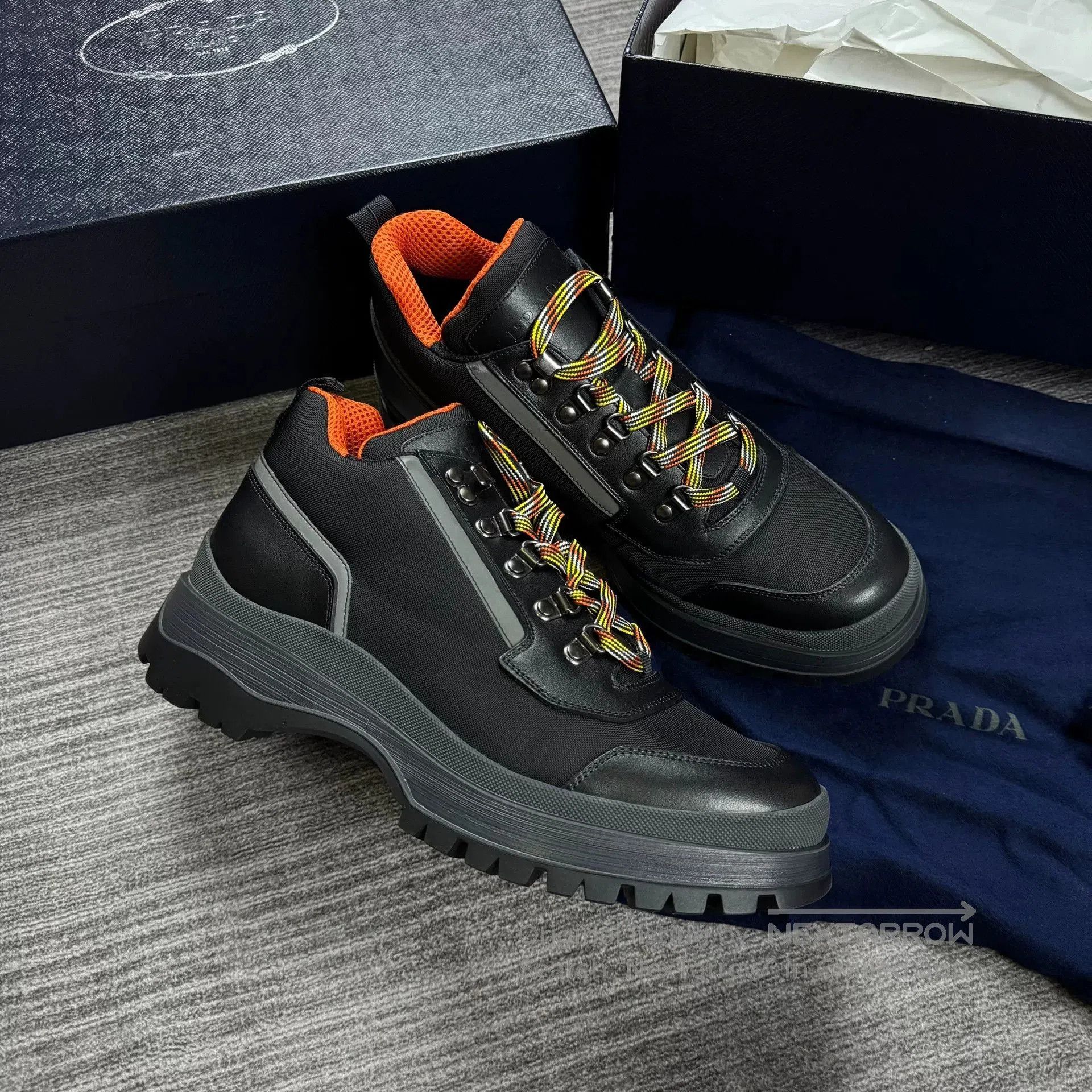 Prada PRADA Men's Casual Short Boots Sneakers. Size US 10 / EU 43 - 1 Thumbnail