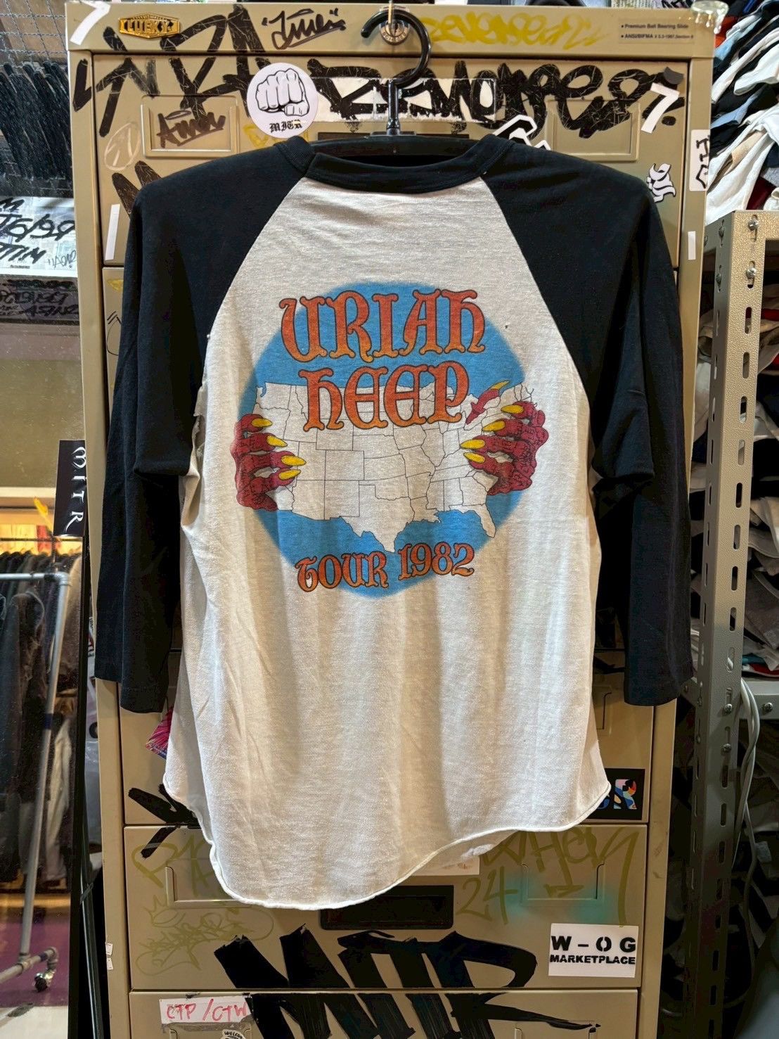 Band Tees Uriah Heep T-shirt 1982’s Size US L / EU 52-54 / 3 - 2 Thumbnail