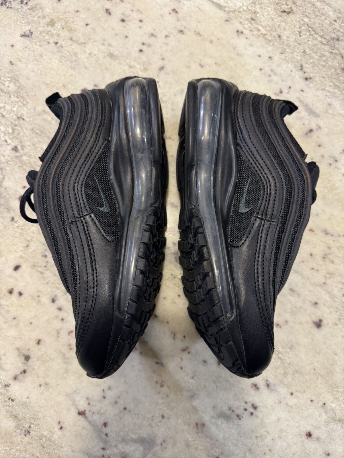 Nike Nike Air Max 97 ‘Triple Black’ Size US 6.5 / EU 39-40 - 4 Thumbnail