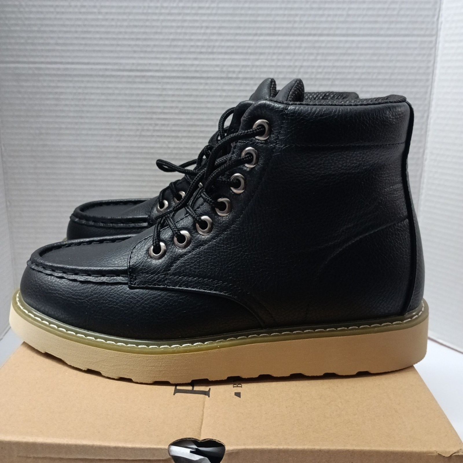 Other Portland Boot Company Men Fulton 6 Inch Boots Size 7.5 Black Size US 7.5 / EU 40-41 - 3 Thumbnail