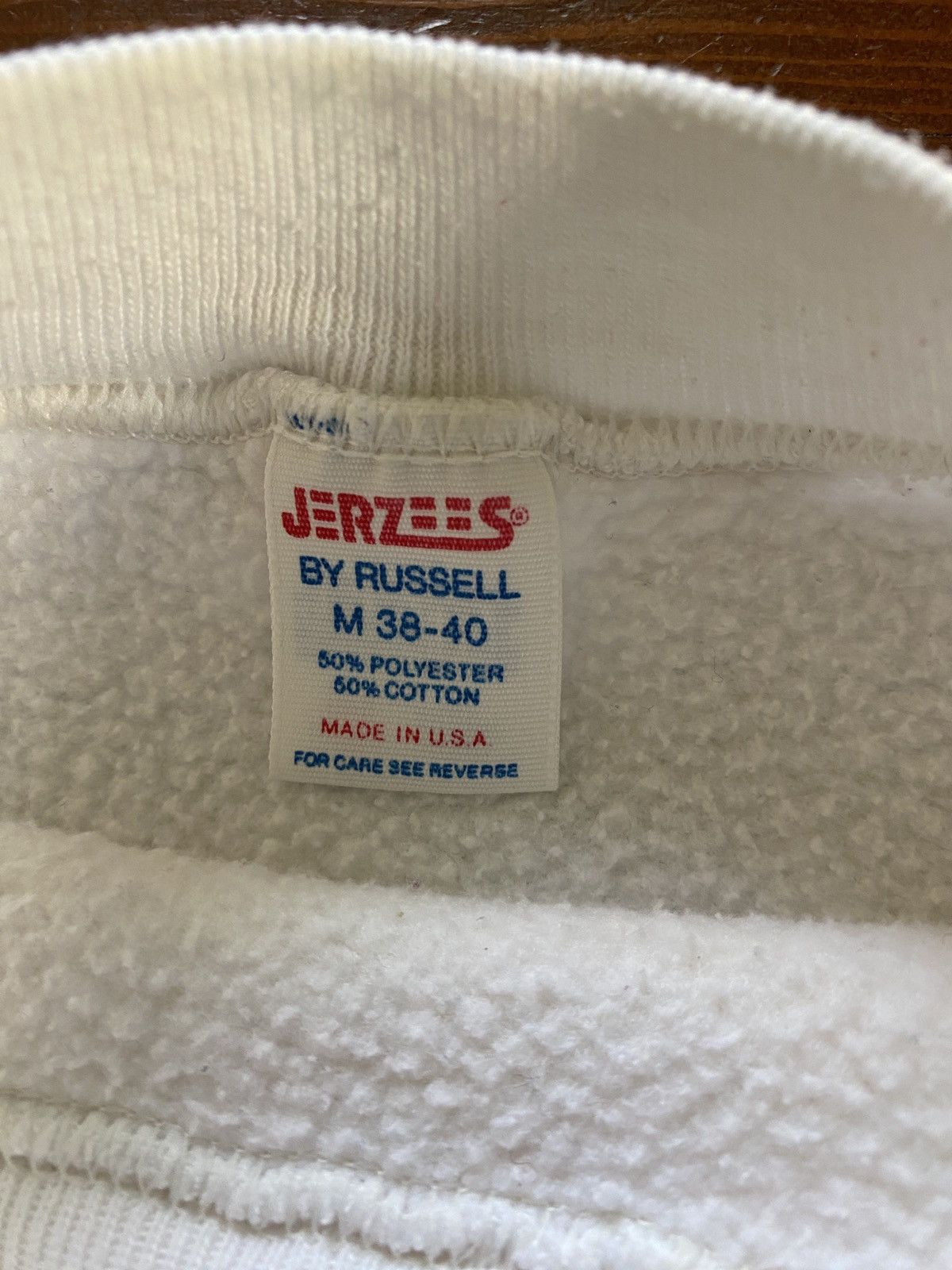 Jerzees Vintage 80’s I❤️NY New York Faded Raglan Crewneck Sweatshirt Size US XS / EU 42 / 0 - 7 Thumbnail
