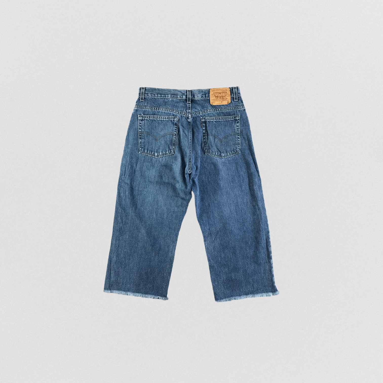 Levi's × Vintage Vintage 90s Blue Wash Levis 577 Jeans-JM3455 Size US 32 / EU 48 - 2 Thumbnail