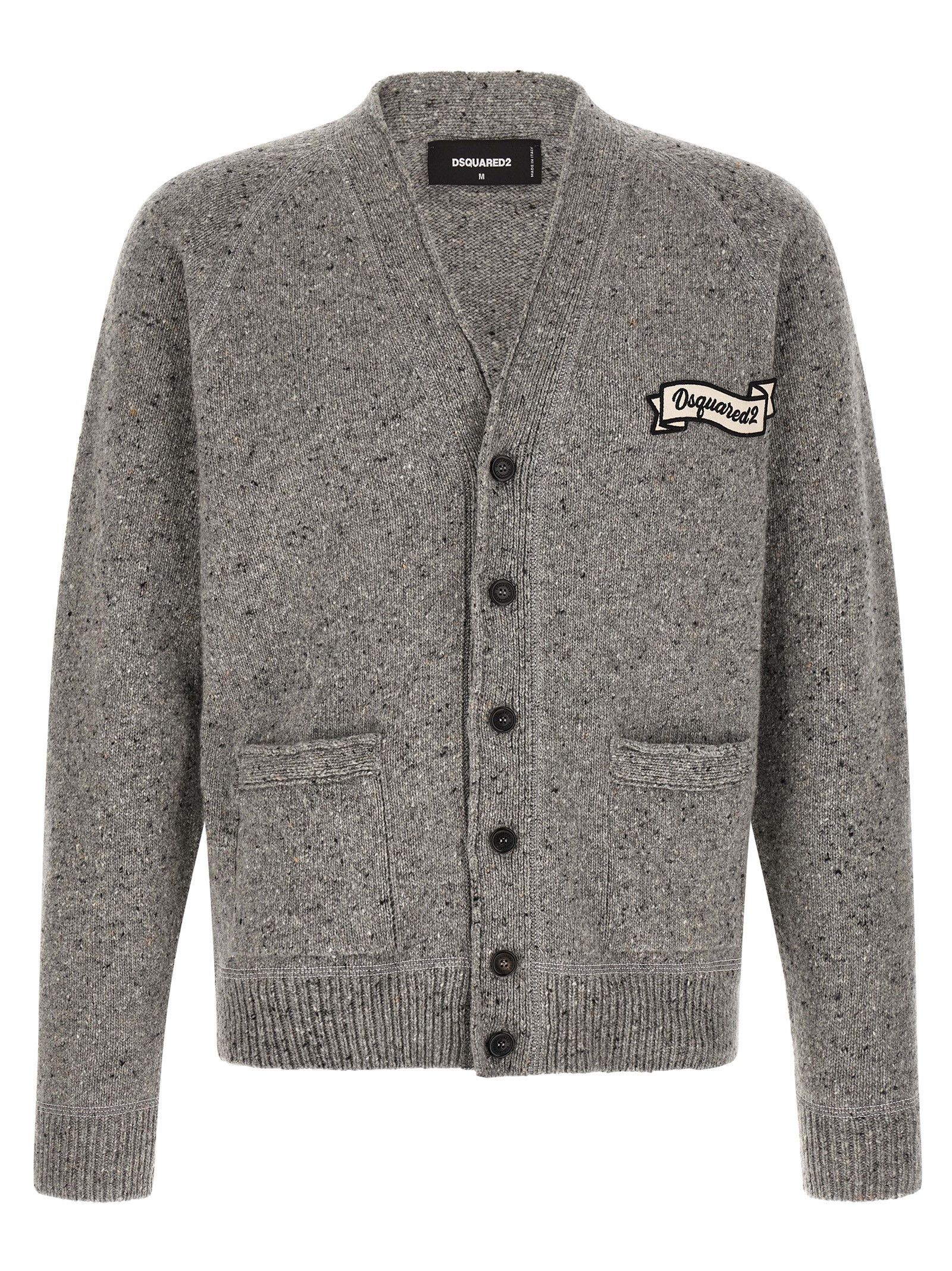DSQUARED 2 グレー カーディガン Dsquared2 Back to Basics Hoody | Grailed
