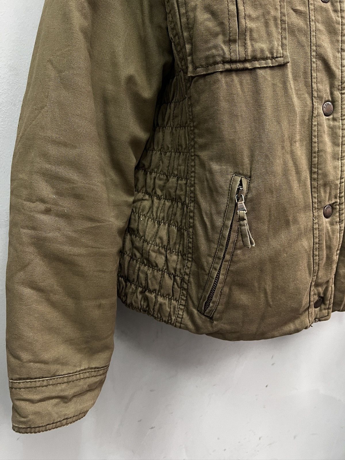 Junya Watanabe Brown washed distressed canvas jacket zipper Watanabe style Size US XL / EU 56 / 4 - 5 Thumbnail