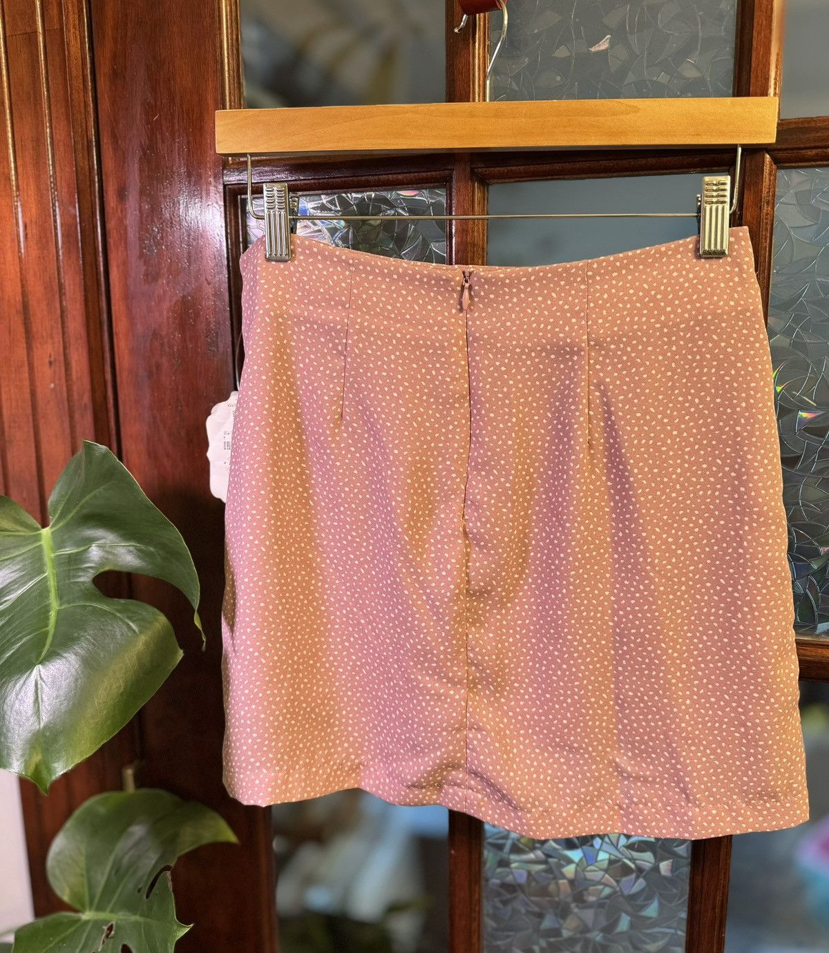 Other Altard State Skirt NWT M Pink White Speckle Mini CUTE!! Size 28" / US 6 / IT 42 - 2 Thumbnail