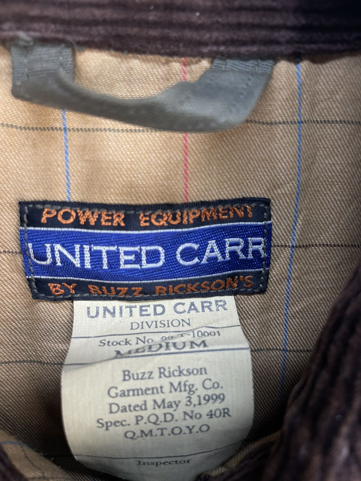 Buzz Rickson's Buzz Rickson’s United Carr division jacket Size US M / EU 48-50 / 2 - 7 Thumbnail