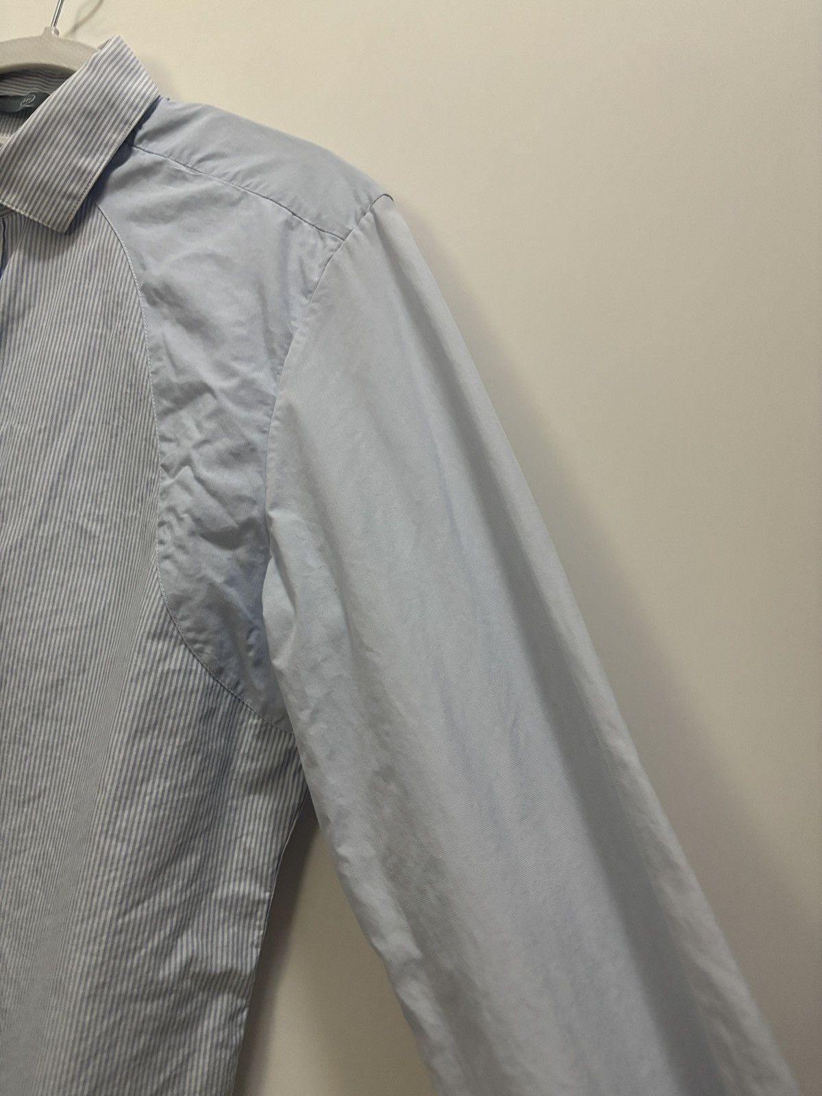 Alexander McQueen Alexander McQueen blue and white striped shirt, Size US S / EU 44-46 / 1 - 3 Thumbnail