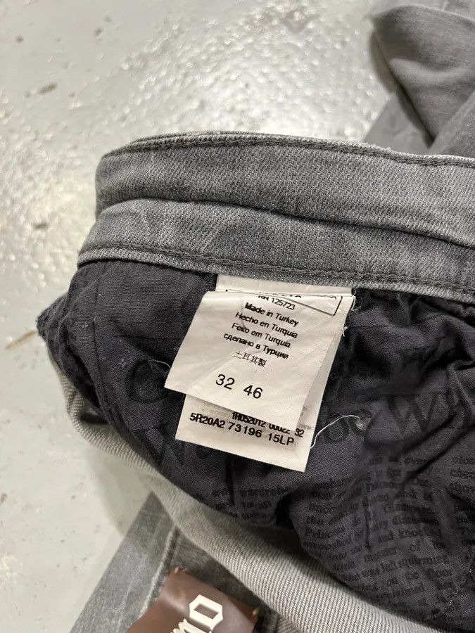John Galliano SS2013 John Galliano Grey Denim Distressed Slim Jeans Size US 32 / EU 48 - 13 Thumbnail