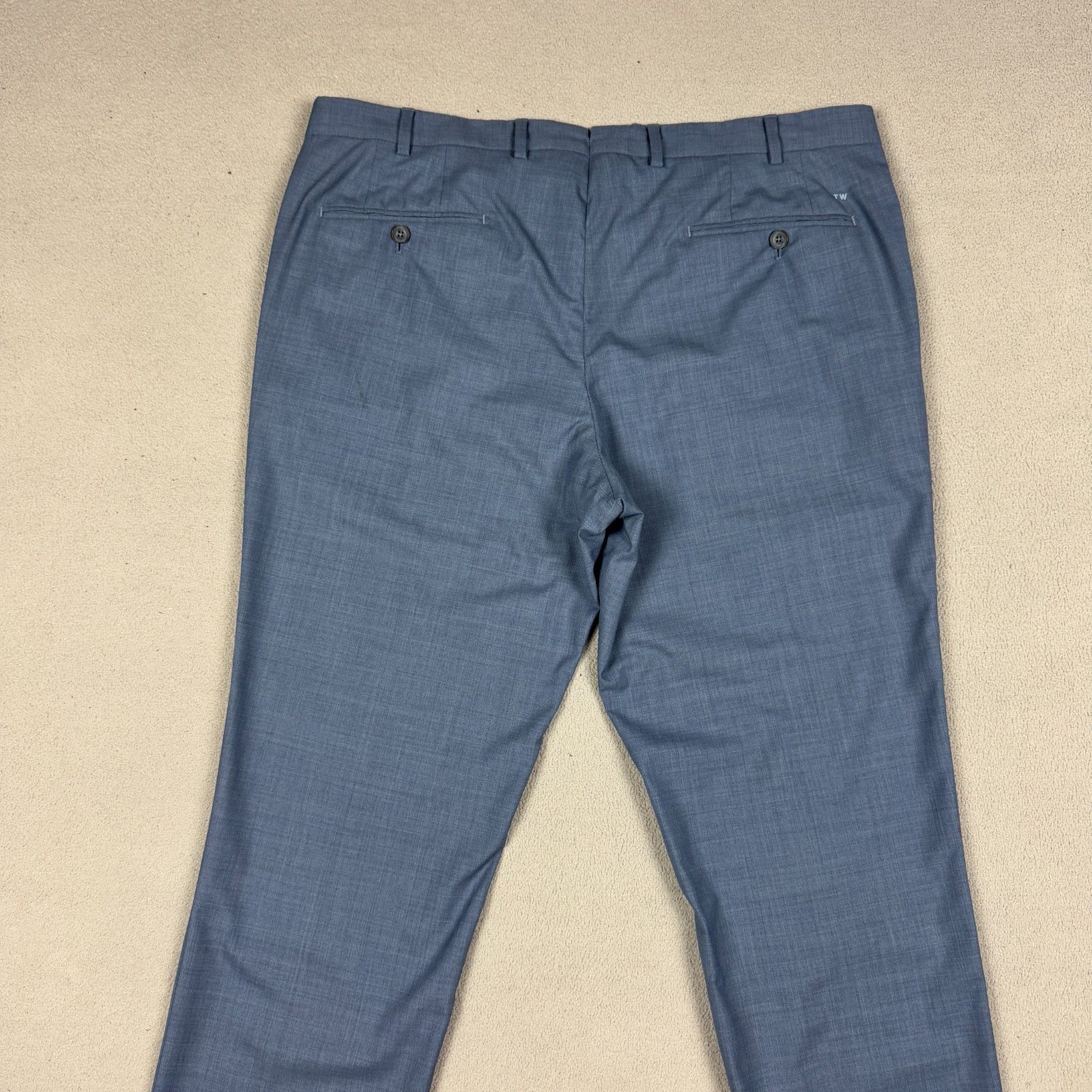 J.Hilburn J. Hilburn Trousers Vitale Barberis Canonico Wool Grey 38x31 Size US 38 / EU 54 - 11 Thumbnail