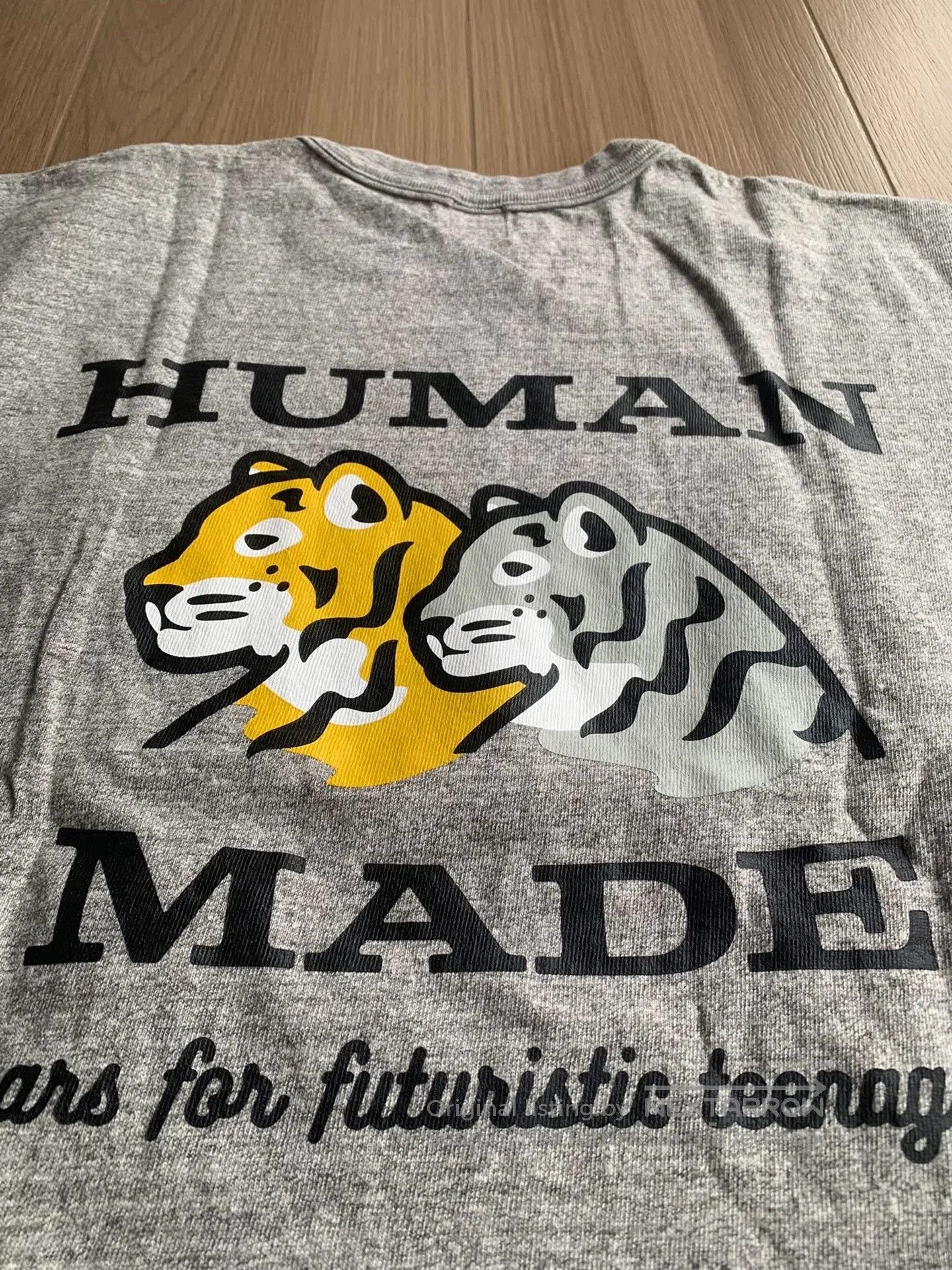 Human Made HUMAN MADE Love Tiger Print Slub Cotton T. Size US M / EU 48-50 / 2 - 3 Thumbnail