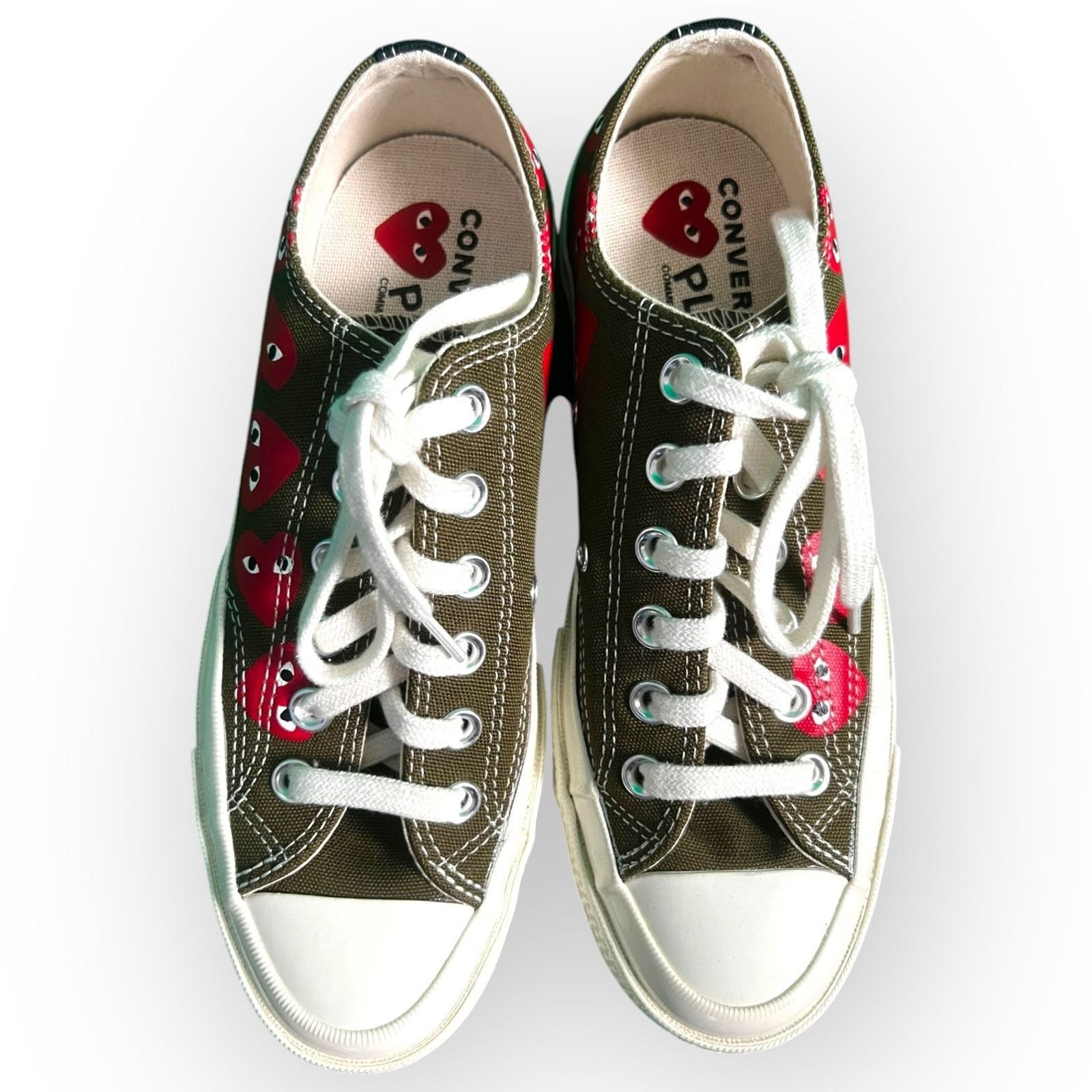Comme des Garcons Comme des Garcons x Converse Brown Low-Top Sneakers - W 8.5 Size US 8.5 / IT 38.5 - 4 Thumbnail