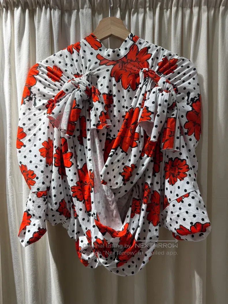 Comme des Garcons Comme Des Garcons Printed polka dot cardigan Size M / US 6-8 / IT 42-44 - 4 Thumbnail