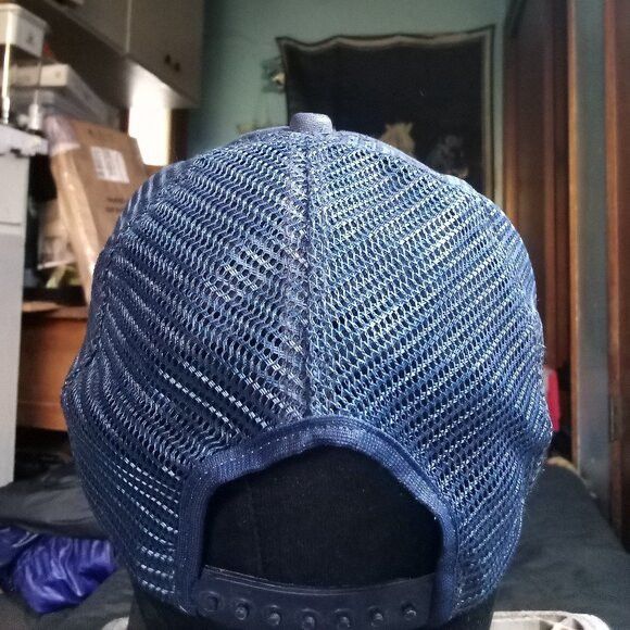 Other Vintage Navy It's An Adventure Snap Trucker Hat Cap Size ONE SIZE - 3 Thumbnail