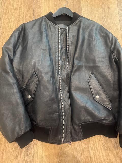 Prada Prada nappa leather bomber jacket Size S / US 4 / IT 40 - 3 Thumbnail
