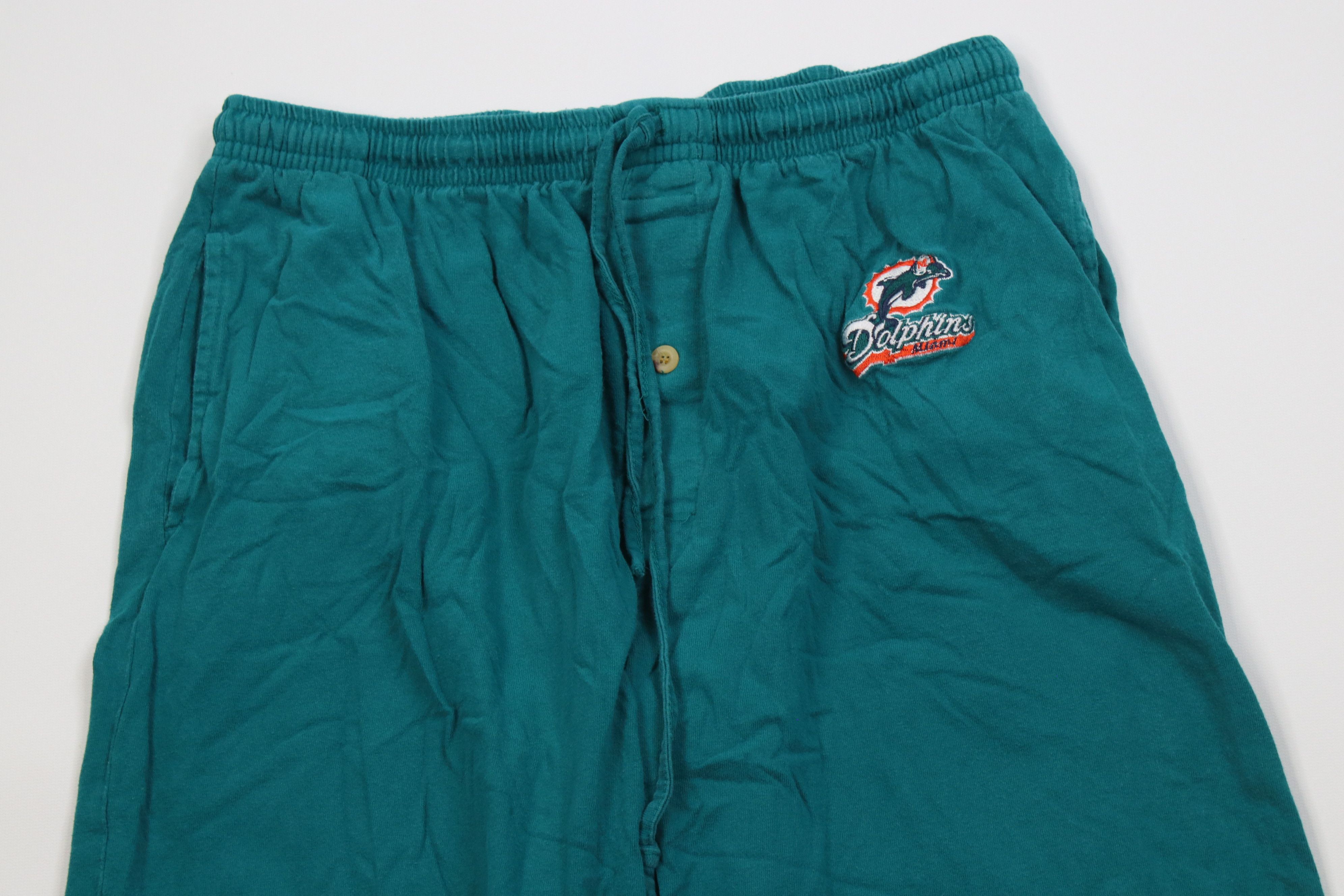 Vintage Vintage Y2K 2000 NFL Dolphins Football Wide Leg Pants Size US 36 / EU 52 - 2 Thumbnail