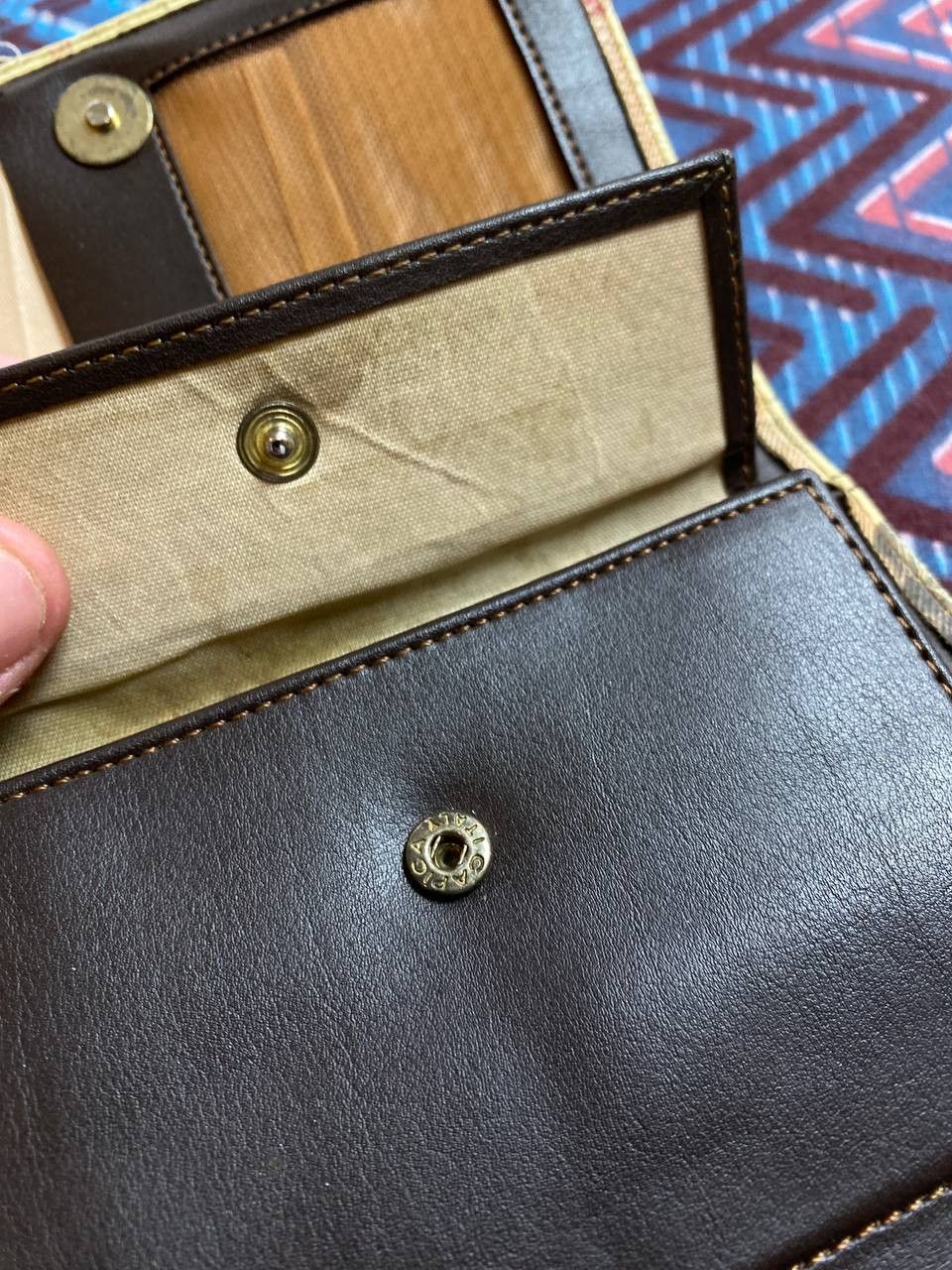 Burberry × Vintage Vintage Burberry Nova Check Leather Wallet Size ONE SIZE - 10 Thumbnail