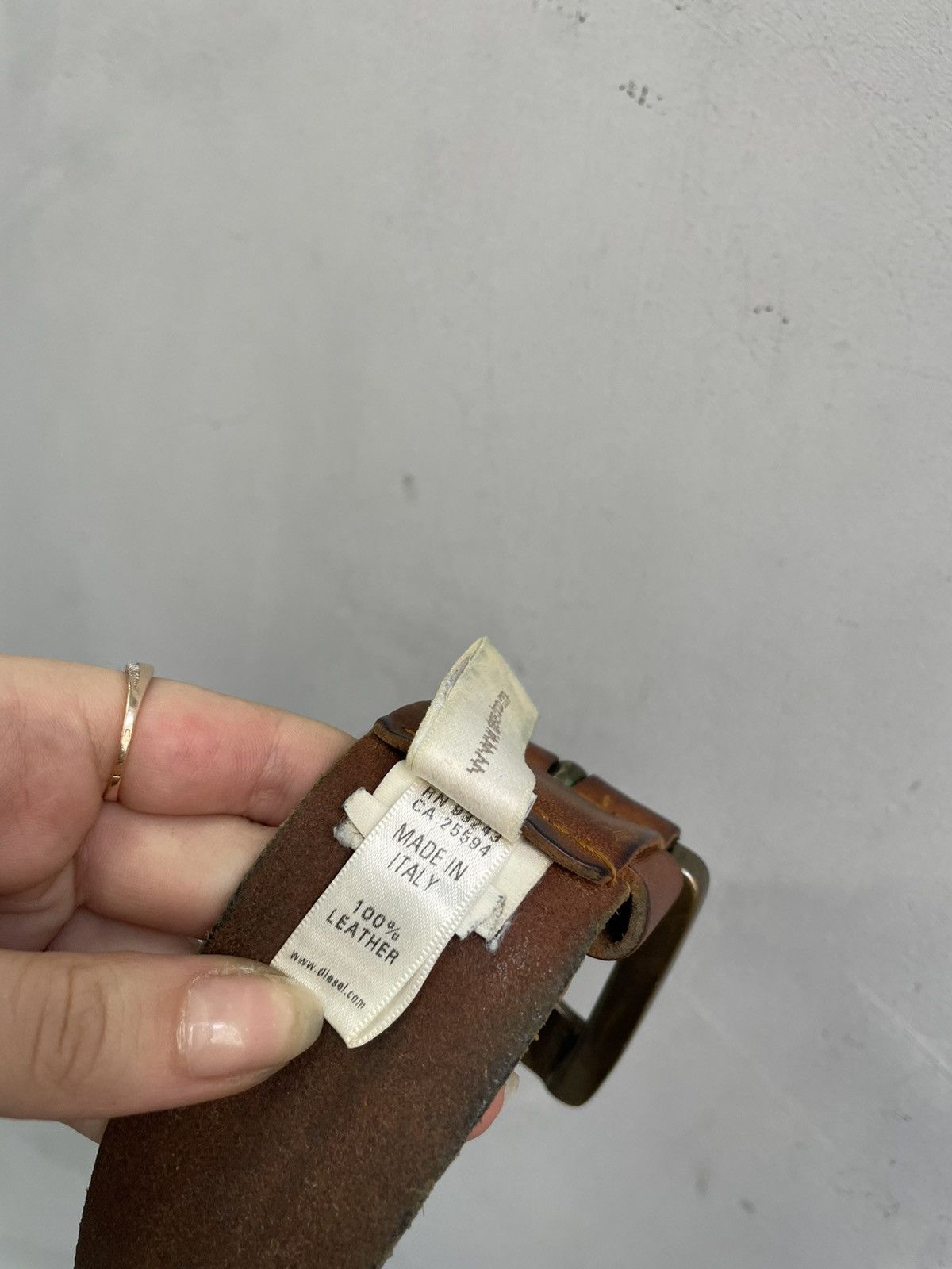 Diesel Rare Diesel big logo leather avant garde belt y2k Size ONE SIZE - 10 Thumbnail