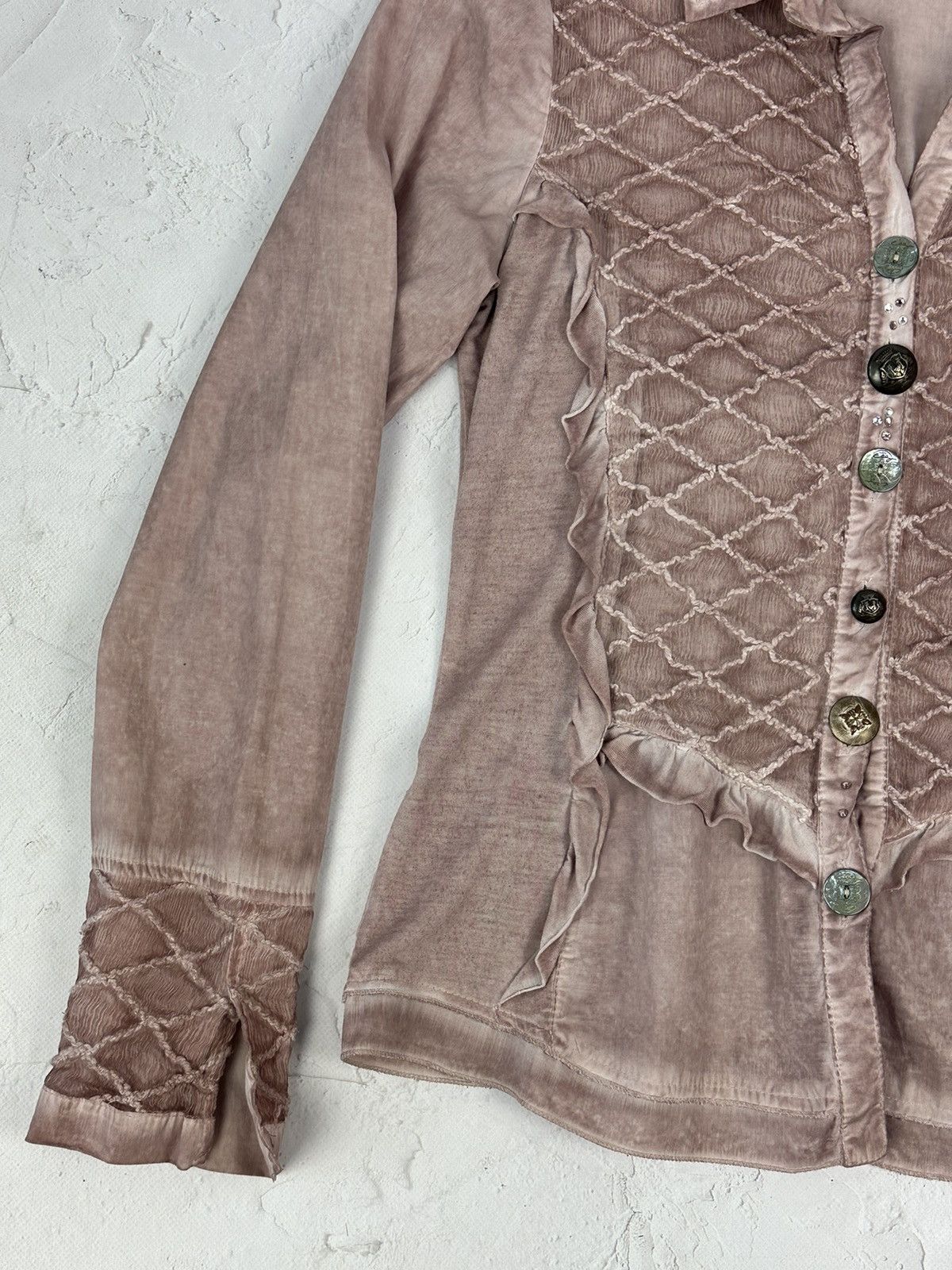 Vintage Vintage Metal Buttons Shirt Size M / US 6-8 / IT 42-44 - 3 Thumbnail