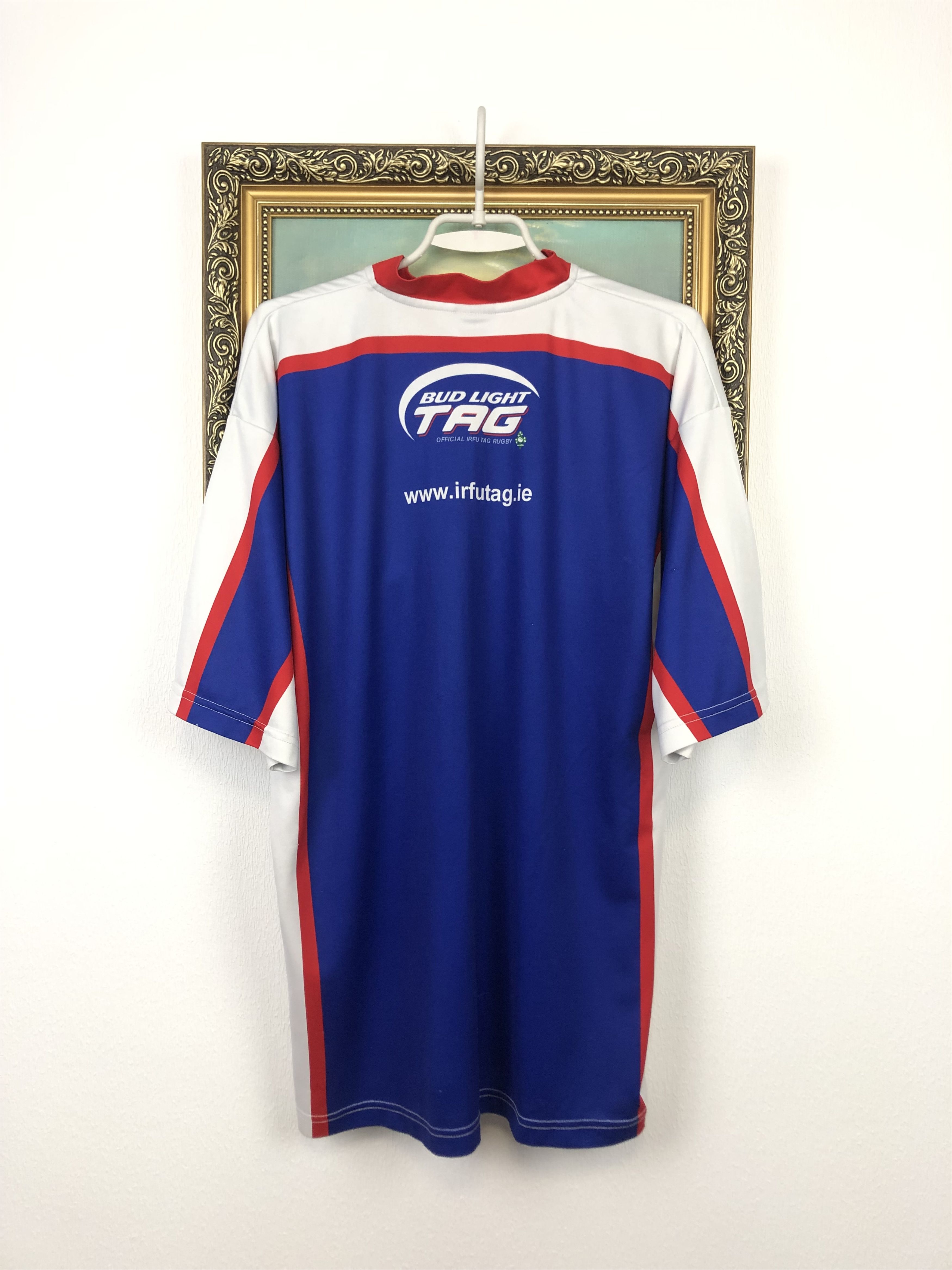 Canterbury of New Zealand Canterbury Ireland Player Issue Rugby Jersey Rare Shirt Size US XL / EU 56 / 4 - 12 Thumbnail