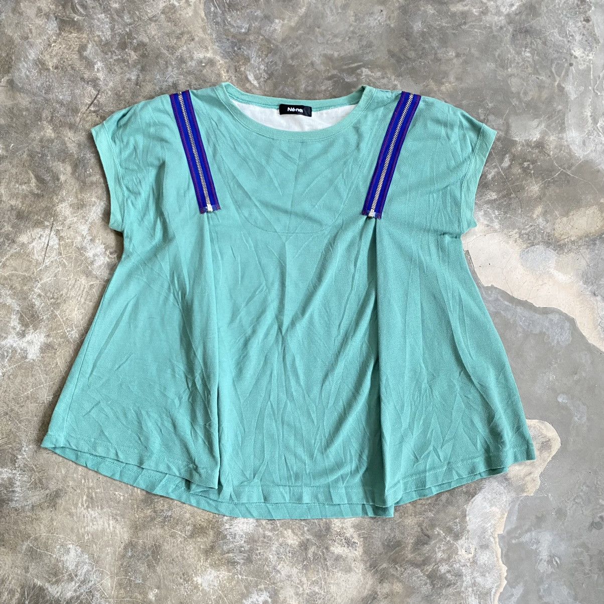 Issey Miyake 2000’s Ne-Net by Issey Miyake Multi Zip T-Shirt Size M / US 6-8 / IT 42-44 - 1 Thumbnail