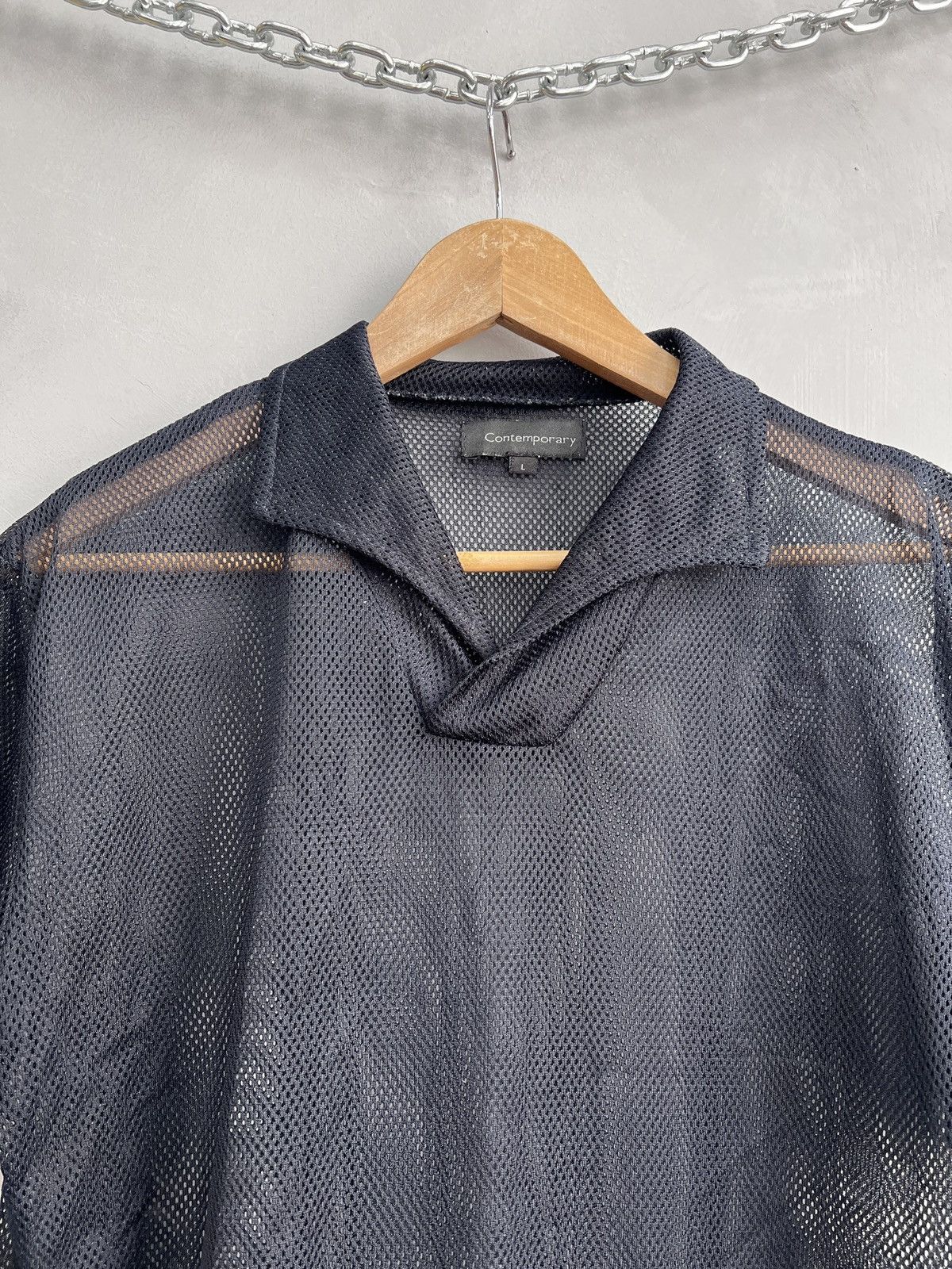 Japanese Brand × Vintage VINTAGE RARE MESH TOP AVANT GARDE T SHIRT DIESEL STYLE Size US M / EU 48-50 / 2 - 7 Thumbnail