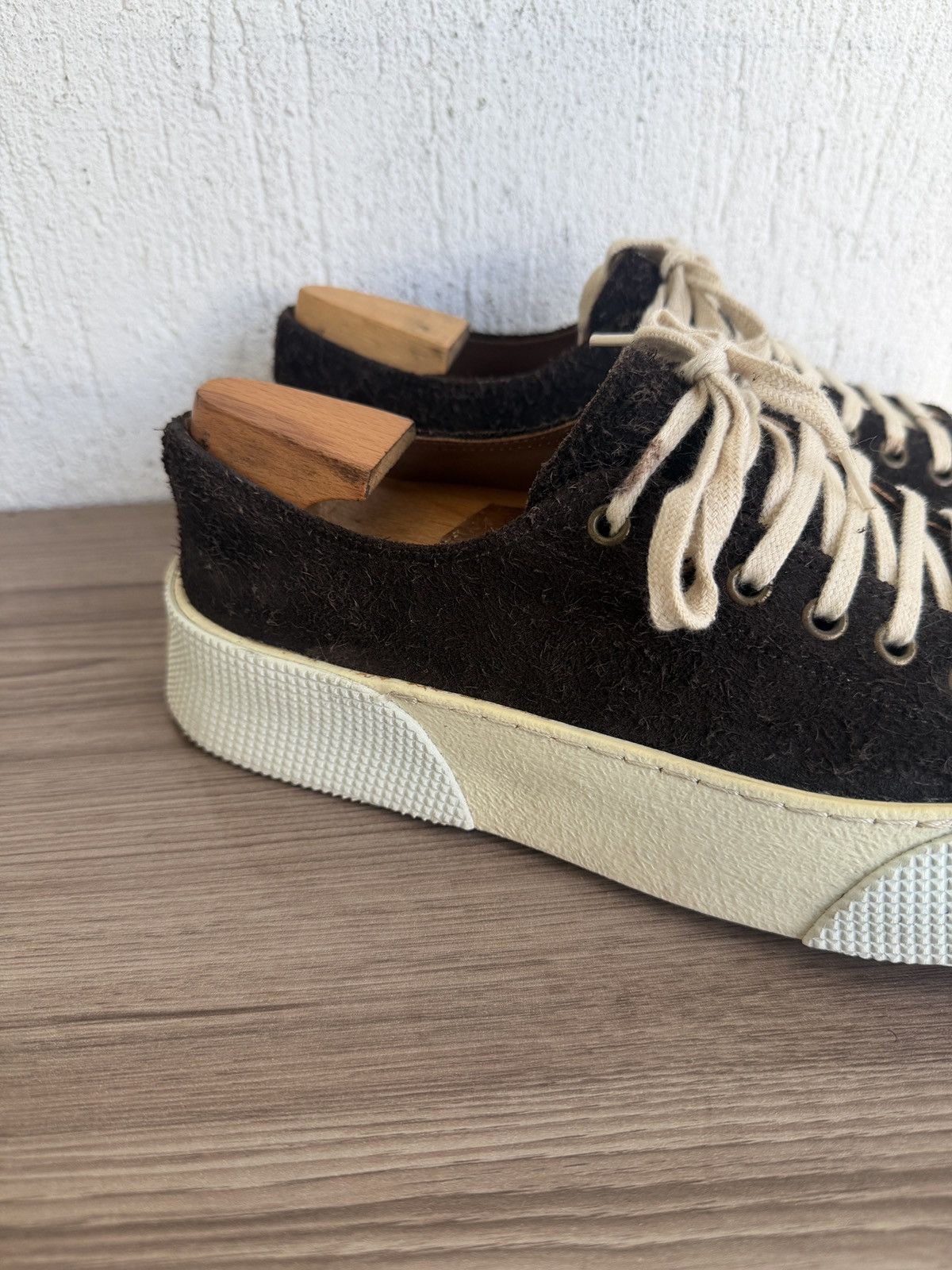 AMI Suede Alexandre mattiussi sneaker Size US 7 / EU 40 - 11 Thumbnail