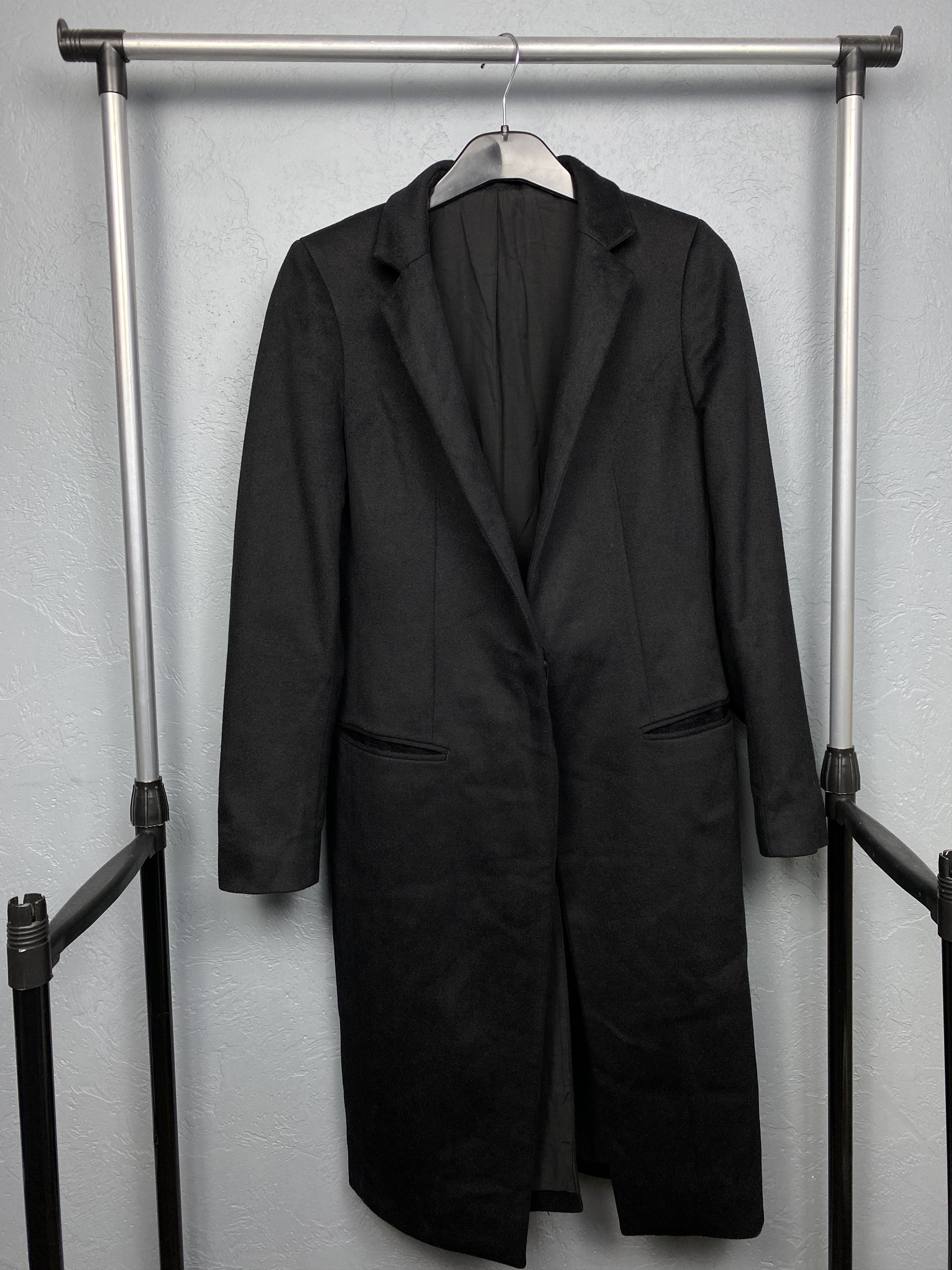 Allsaints Womens Eryn Wool Coat Jacket