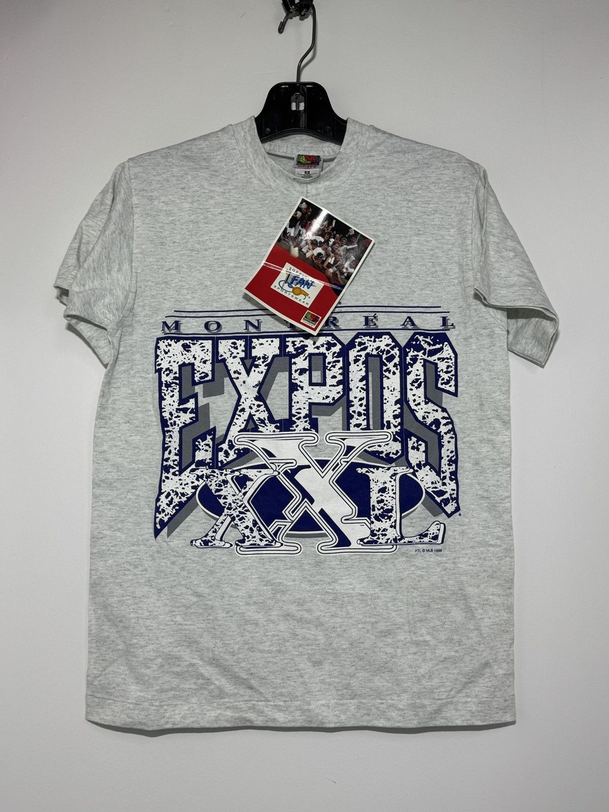 Vintage montreal expos 90s vintage deadstock shirt mlb canada Size US M / EU 48-50 / 2 - 1 Thumbnail