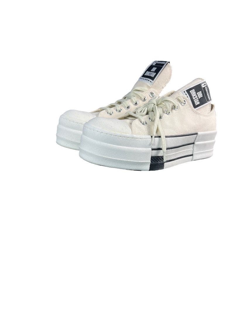 Rick Owens Converse x Rick Owens DRKSHDW DBL DRKSTAR Low Ivory – US 9.5 Size US 9.5 / EU 42-43 - 7 Thumbnail