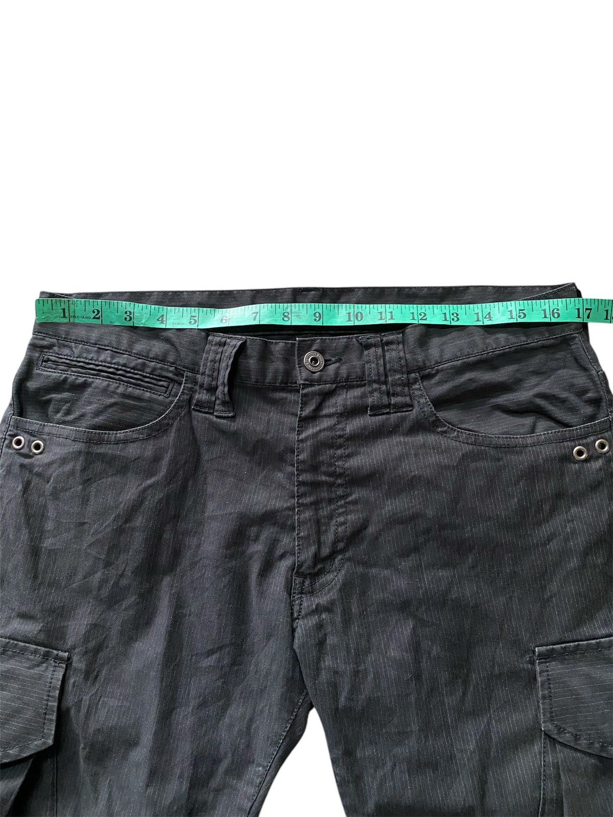 Japanese Brand Flared Cargo 3D Pocket Difference By Rupert Edge Japan Flare Size US 33 - 13 Thumbnail